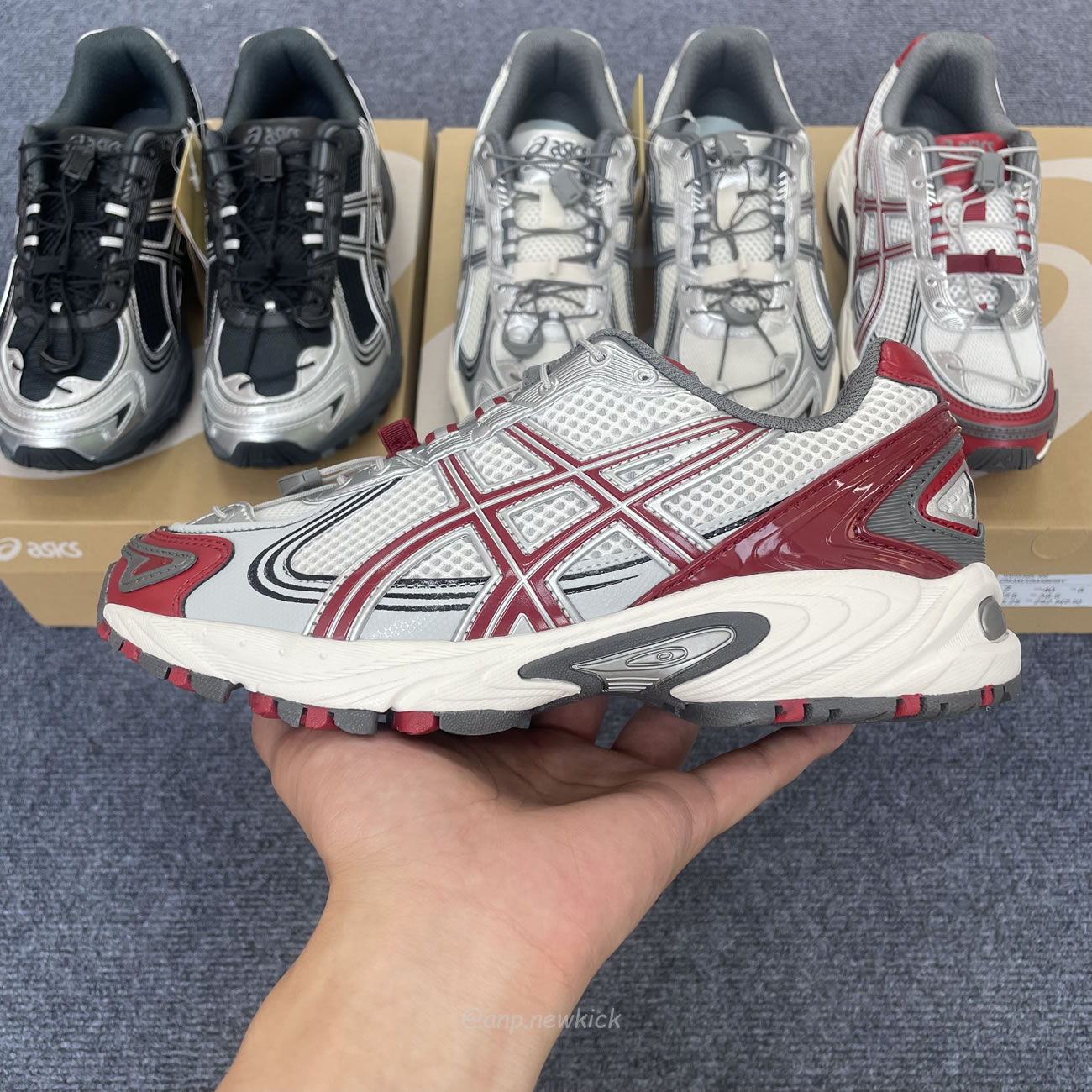 Asics Gel Kahana Tr V4 Carbon Black Silver White Cream Cranberry (8) - www.newkick.org Asics Gel Kahana Tr V4 Carbon Black Silver White Cream Cranberry (8) - www.newkick.org