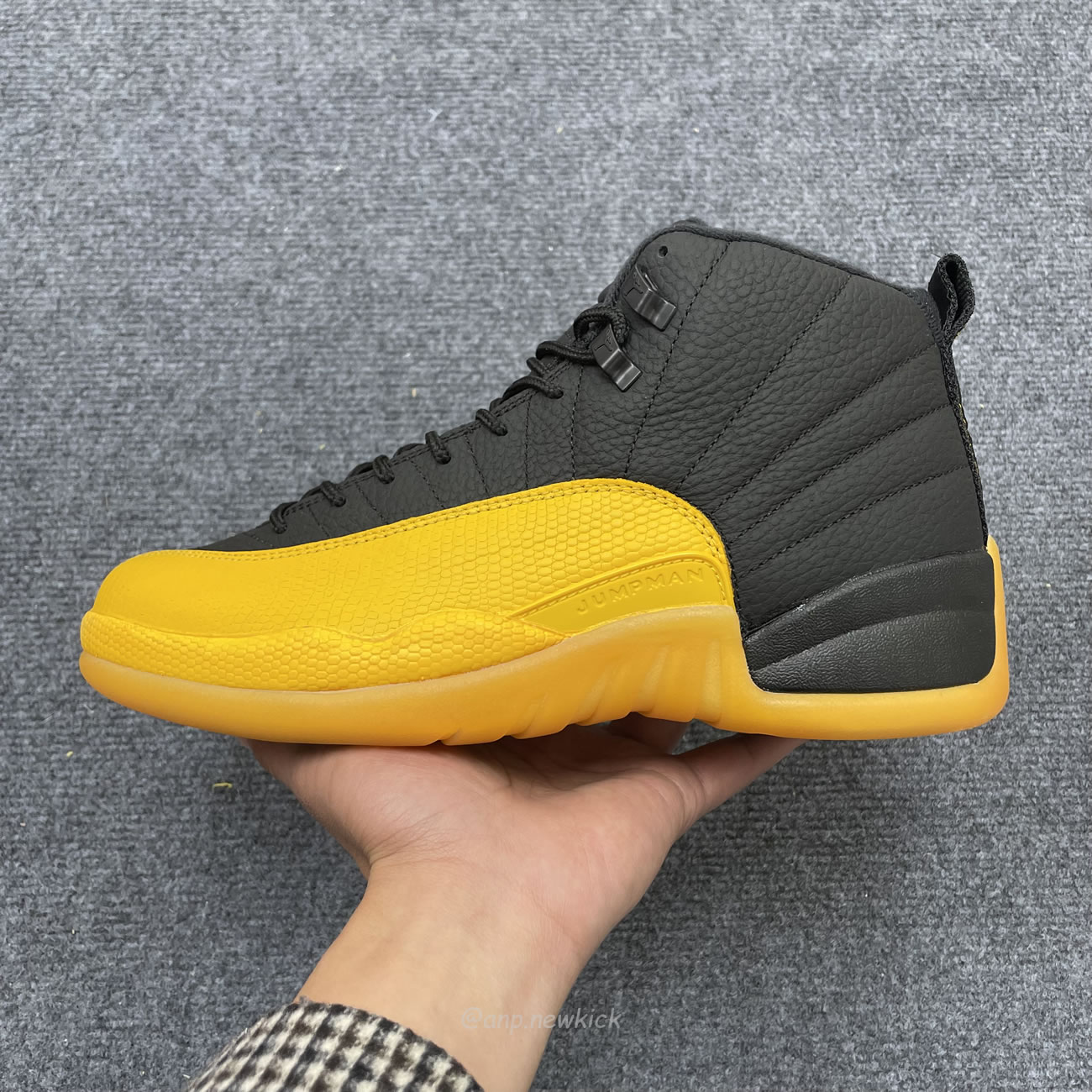 Air Jordan 12 Retro Black University Gold 130690 070 (6) - www.newkick.org