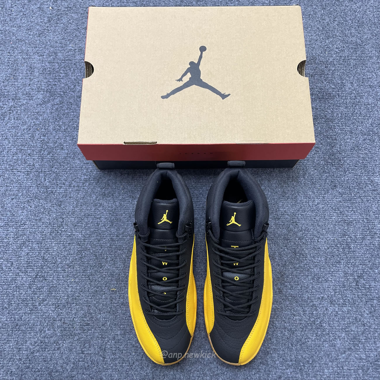 Air Jordan 12 Retro Black University Gold 130690 070 (8) - www.newkick.org
