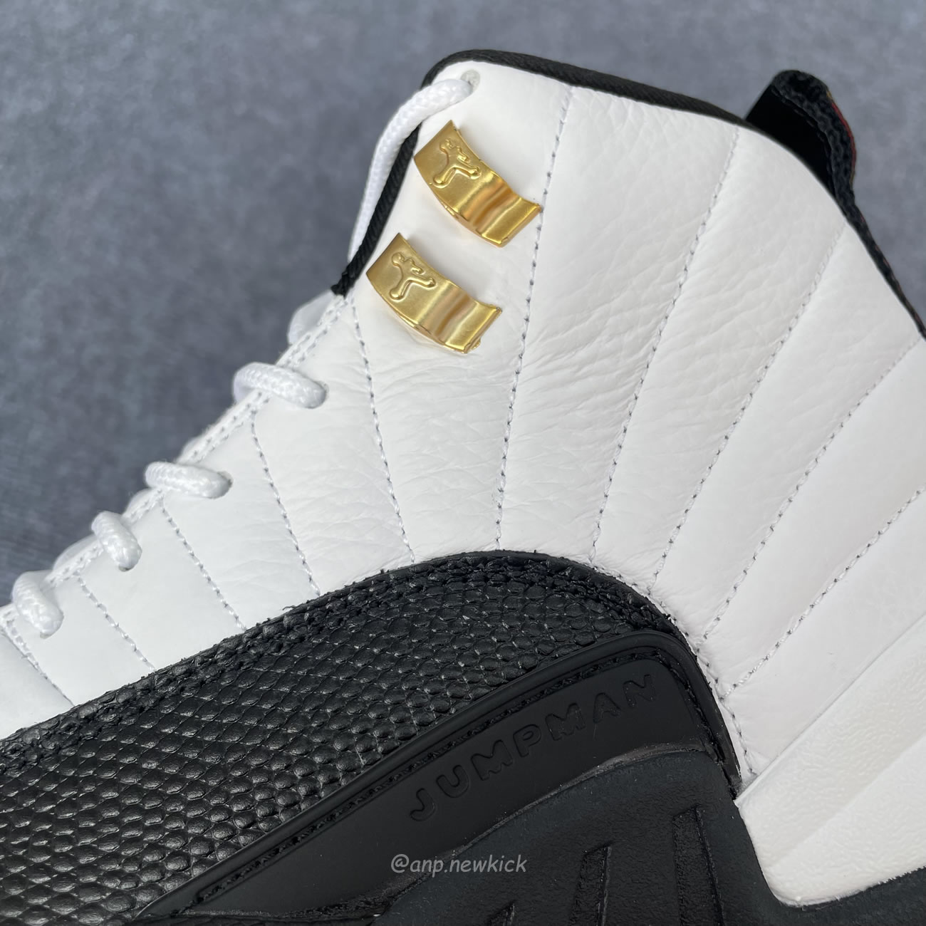 Air Jordan 12 Retro Taxi White Gold 130690 125 (12) - www.newkick.org Air Jordan 12 Retro Taxi White Gold 130690 125 (12) - www.newkick.org