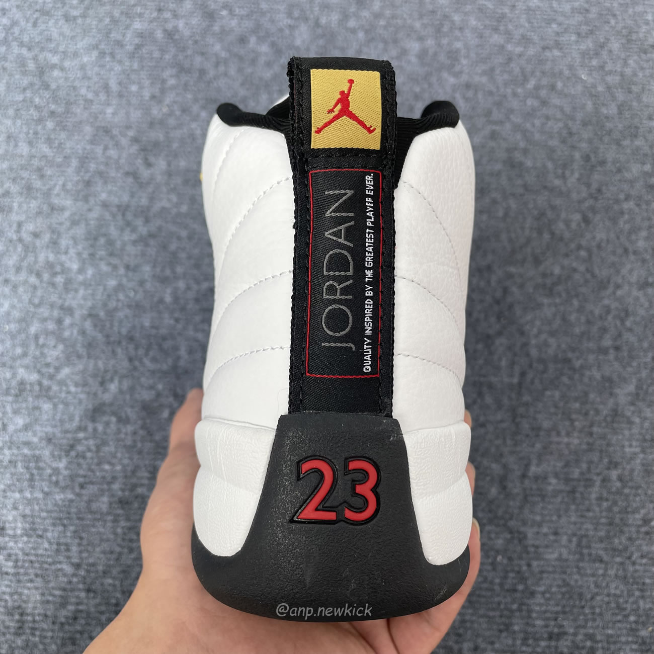 Air Jordan 12 Retro Taxi White Gold 130690 125 (5) - www.newkick.org Air Jordan 12 Retro Taxi White Gold 130690 125 (5) - www.newkick.org