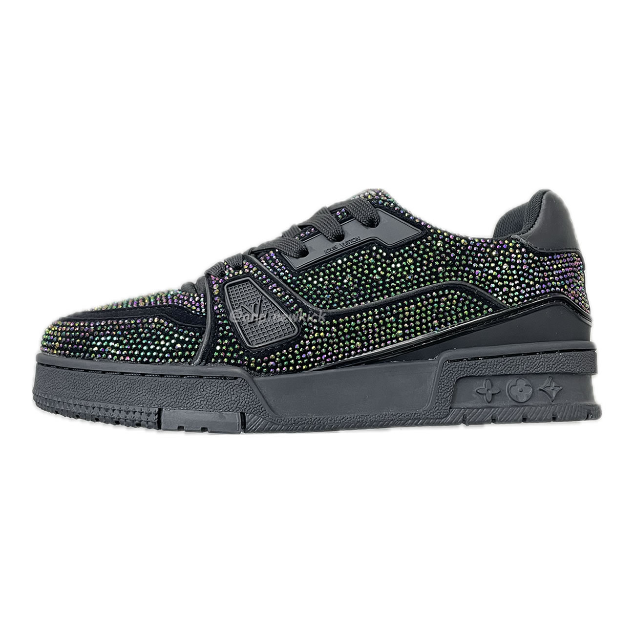 Louis Vuitton Trainer Black Crystals 1a815l (1) - www.newkick.org