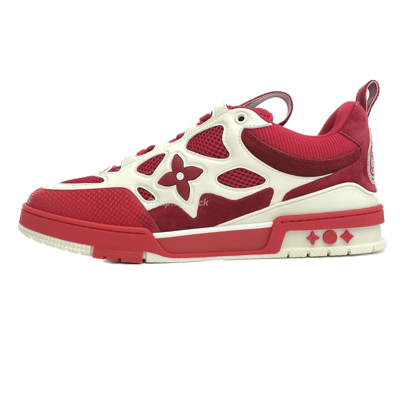 Louis Vuitton Lv Skate Sneaker Red White 1aars5 (1) - www.newkick.org
