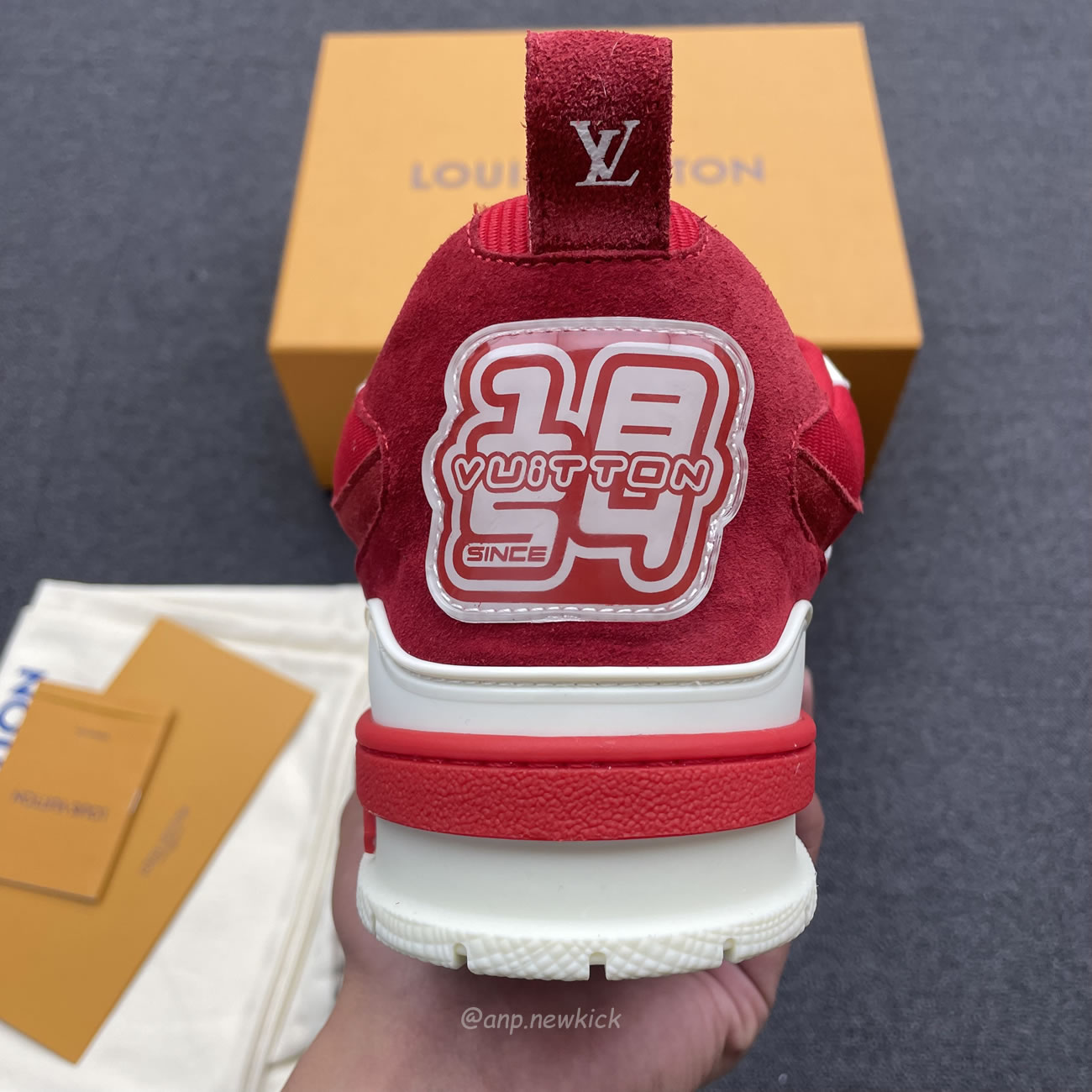 Louis Vuitton Lv Skate Sneaker Red White 1aars5 (6) - www.newkick.org