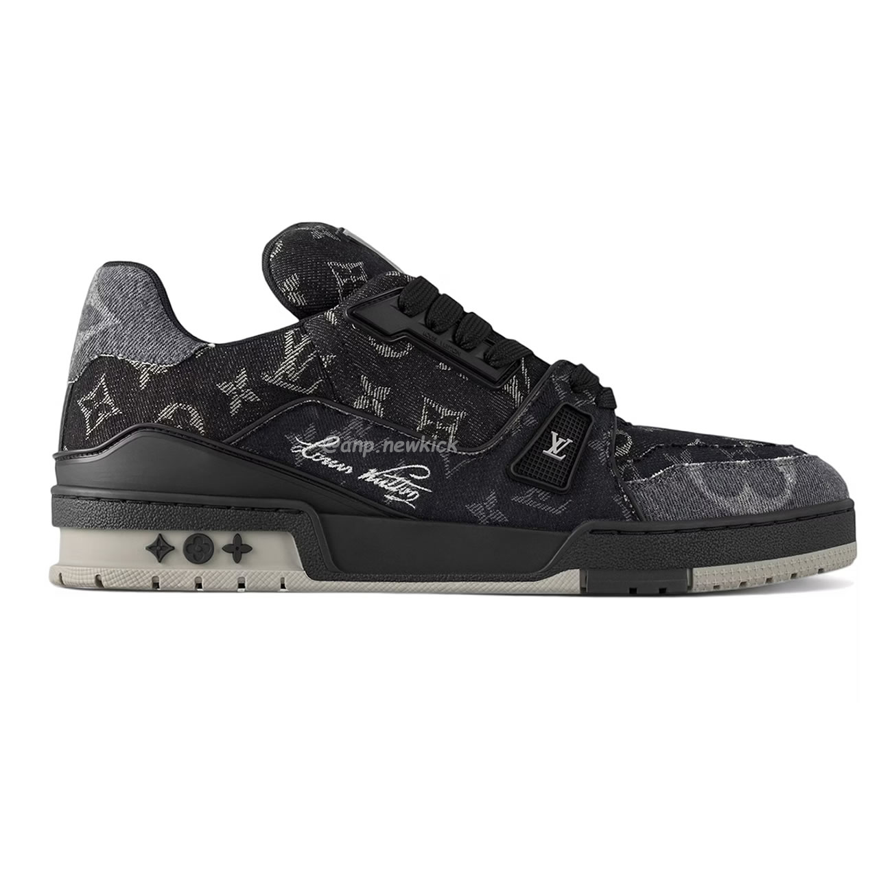 Louis Vuitton Lv Trainer Black Monogram Denim 1ac4zg (1) - www.newkick.org Louis Vuitton Lv Trainer Black Monogram Denim 1ac4zg (1) - www.newkick.org