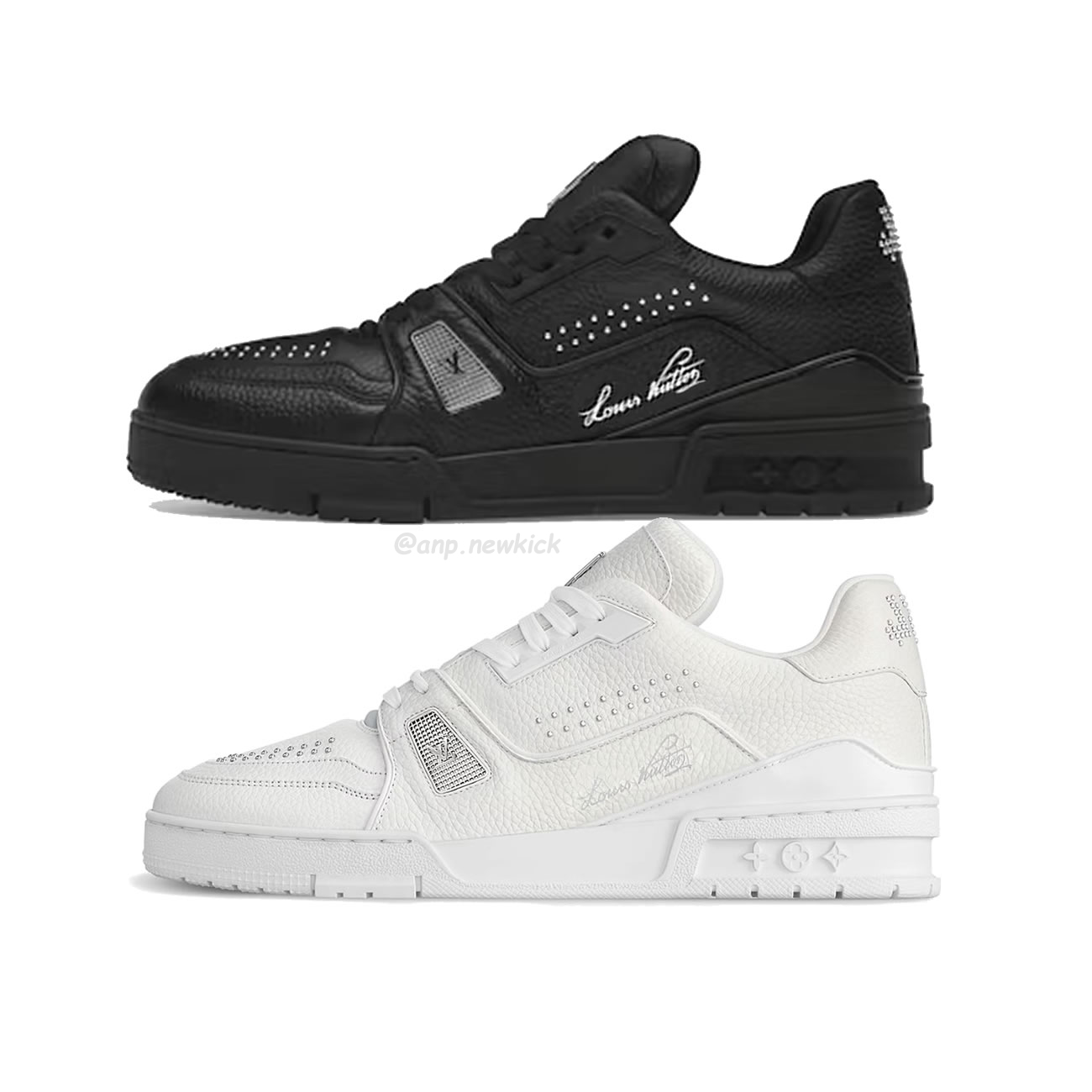 Louis Vuitton Lv Trainer Black White Calf Leather 1addby (1) - www.newkick.org Louis Vuitton Lv Trainer Black White Calf Leather 1addby (1) - www.newkick.org