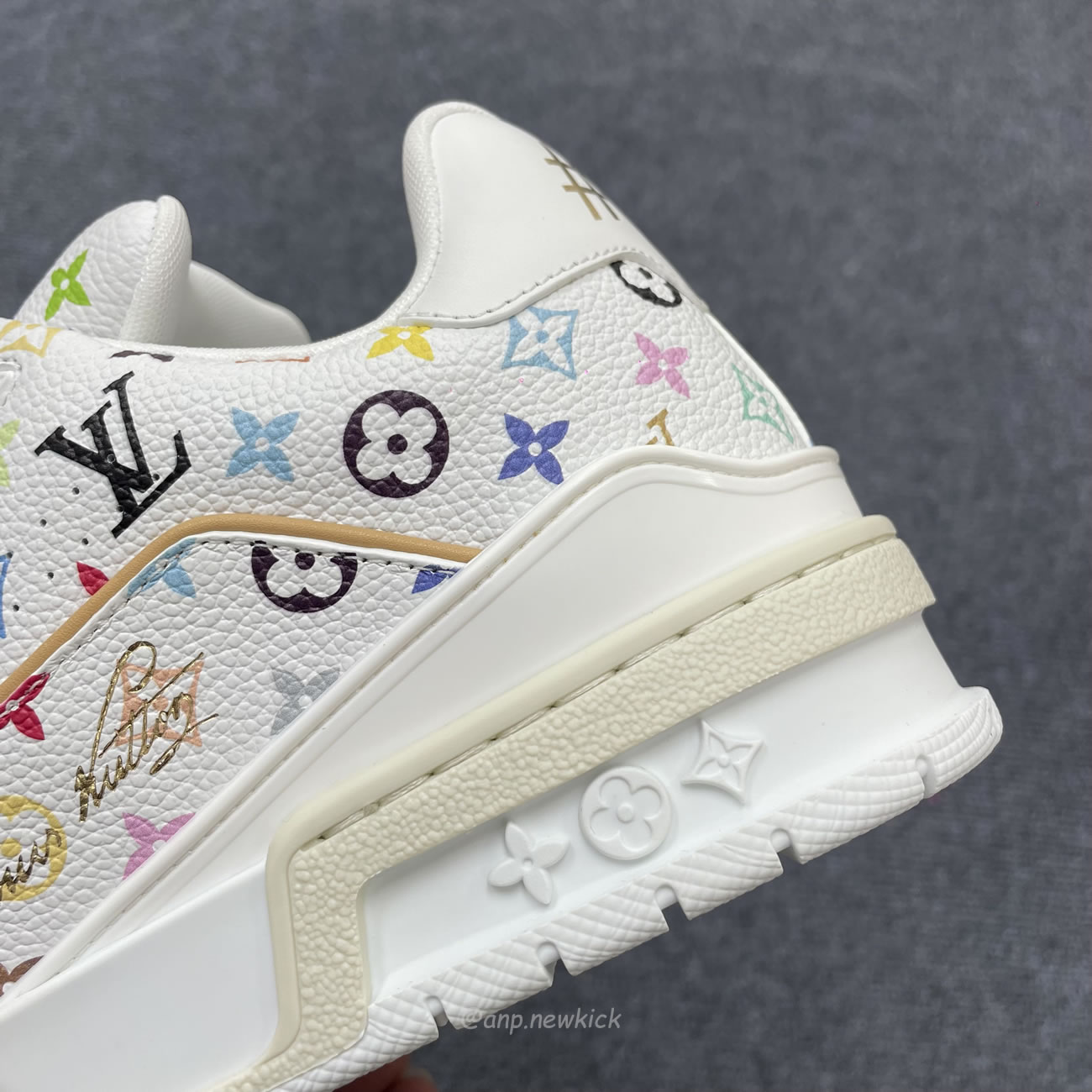 Louis Vuitton Lv Trainer Takashi Murakami White 1ahekg (4) - www.newkick.org