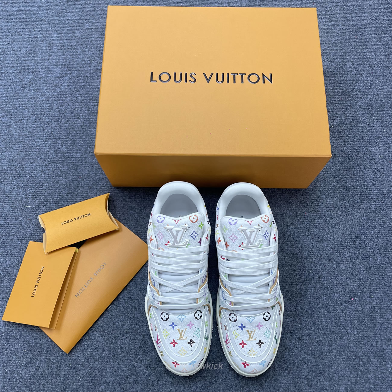 Louis Vuitton Lv Trainer Takashi Murakami White 1ahekg (7) - www.newkick.org