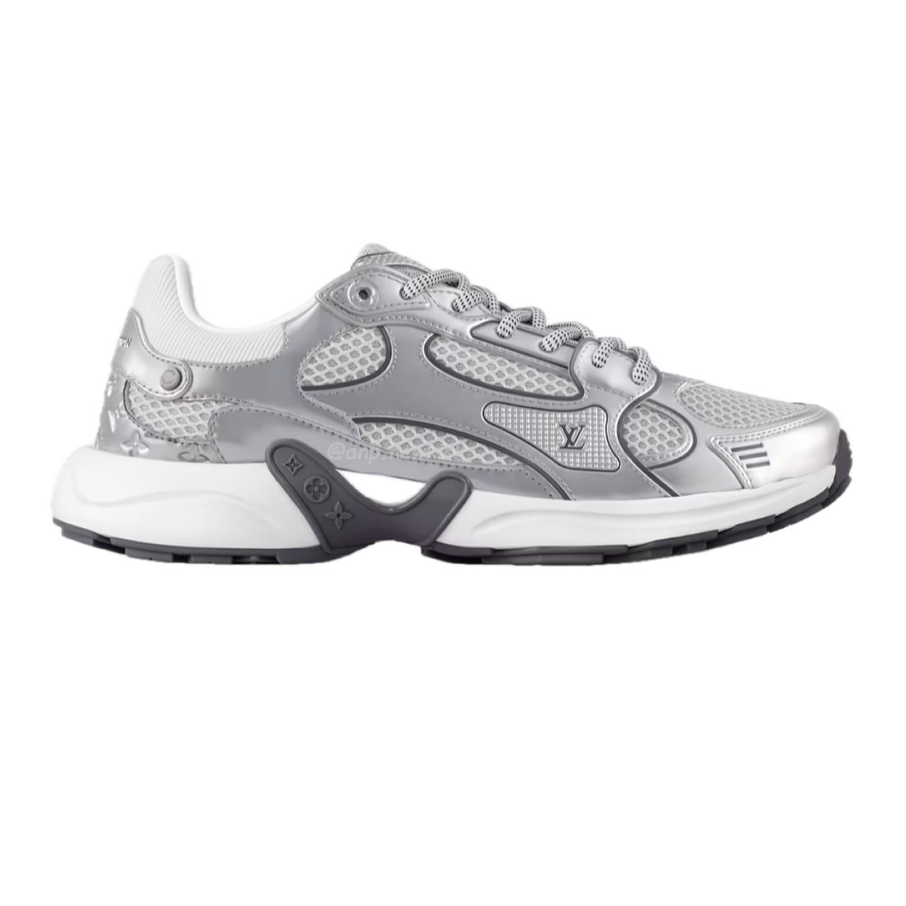 Louis Vuitton Lv Olympia Sneaker Blanc Black Silvery 1ahoht (4) - www.newkick.org