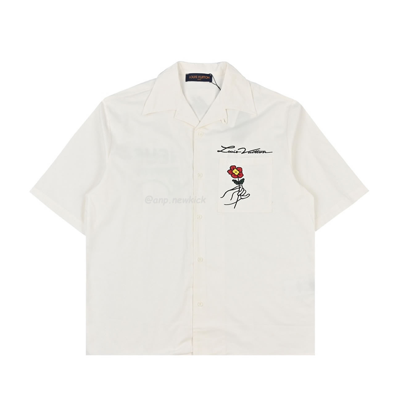 Louis Vuitton 1v 24ss Embroidered Short Sleeved Shirts On The Banks Of The Bridge Seine River Flower (1) - www.newkick.org Louis Vuitton 1v 24ss Embroidered Short Sleeved Shirts On The Banks Of The Bridge Seine River Flower (1) - www.newkick.org