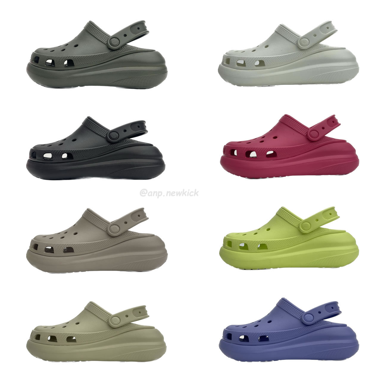 Crocs Classic Crush Clog Bone Multi Black White Green Blue Grey Red Green Dark Green Brown 207521 (1) - www.newkick.org Crocs Classic Crush Clog Bone Multi Black White Green Blue Grey Red Green Dark Green Brown 207521 (1) - www.newkick.org