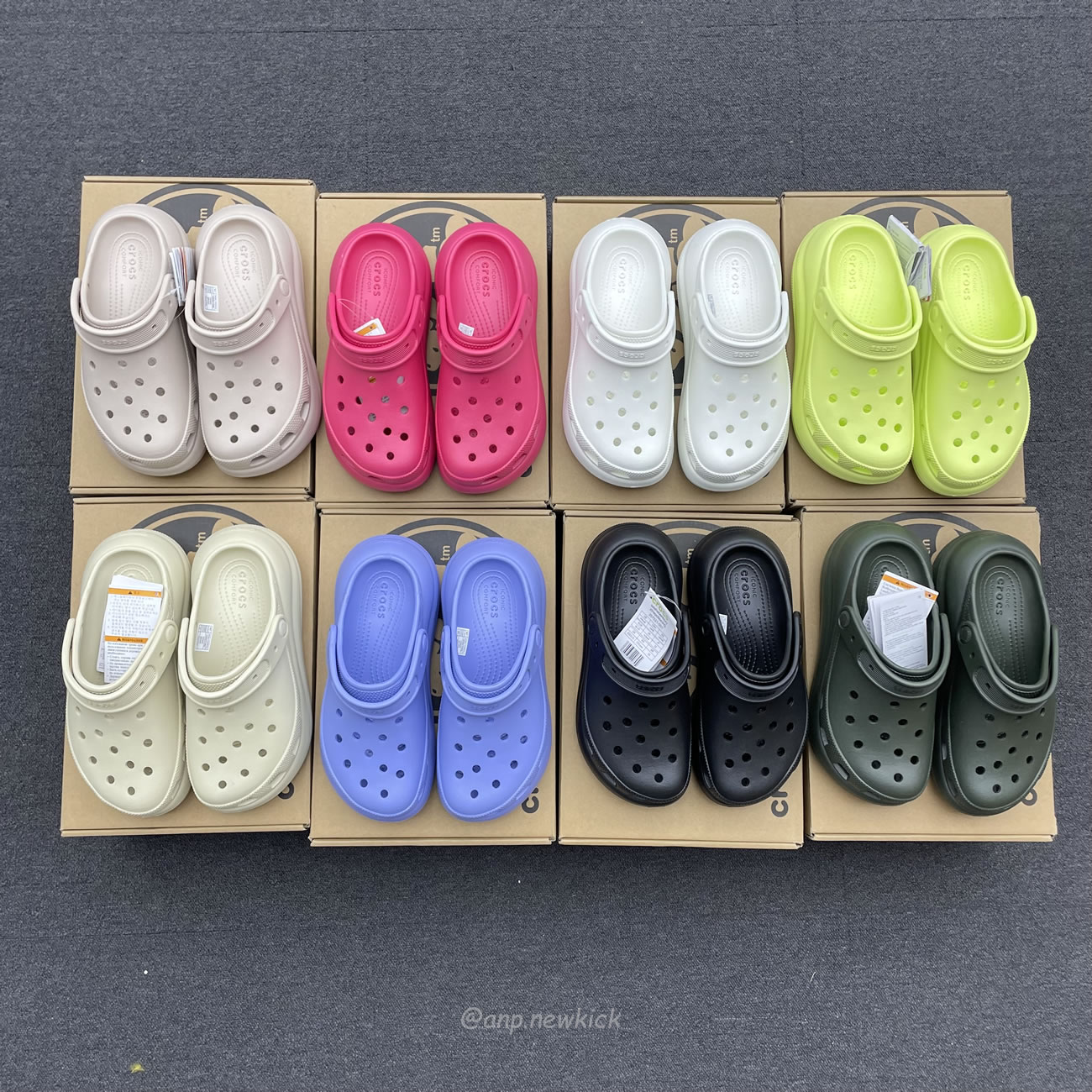 Crocs Classic Crush Clog Bone Multi Black White Green Blue Grey Red Green Dark Green Brown 207521 (11) - www.newkick.org Crocs Classic Crush Clog Bone Multi Black White Green Blue Grey Red Green Dark Green Brown 207521 (11) - www.newkick.org