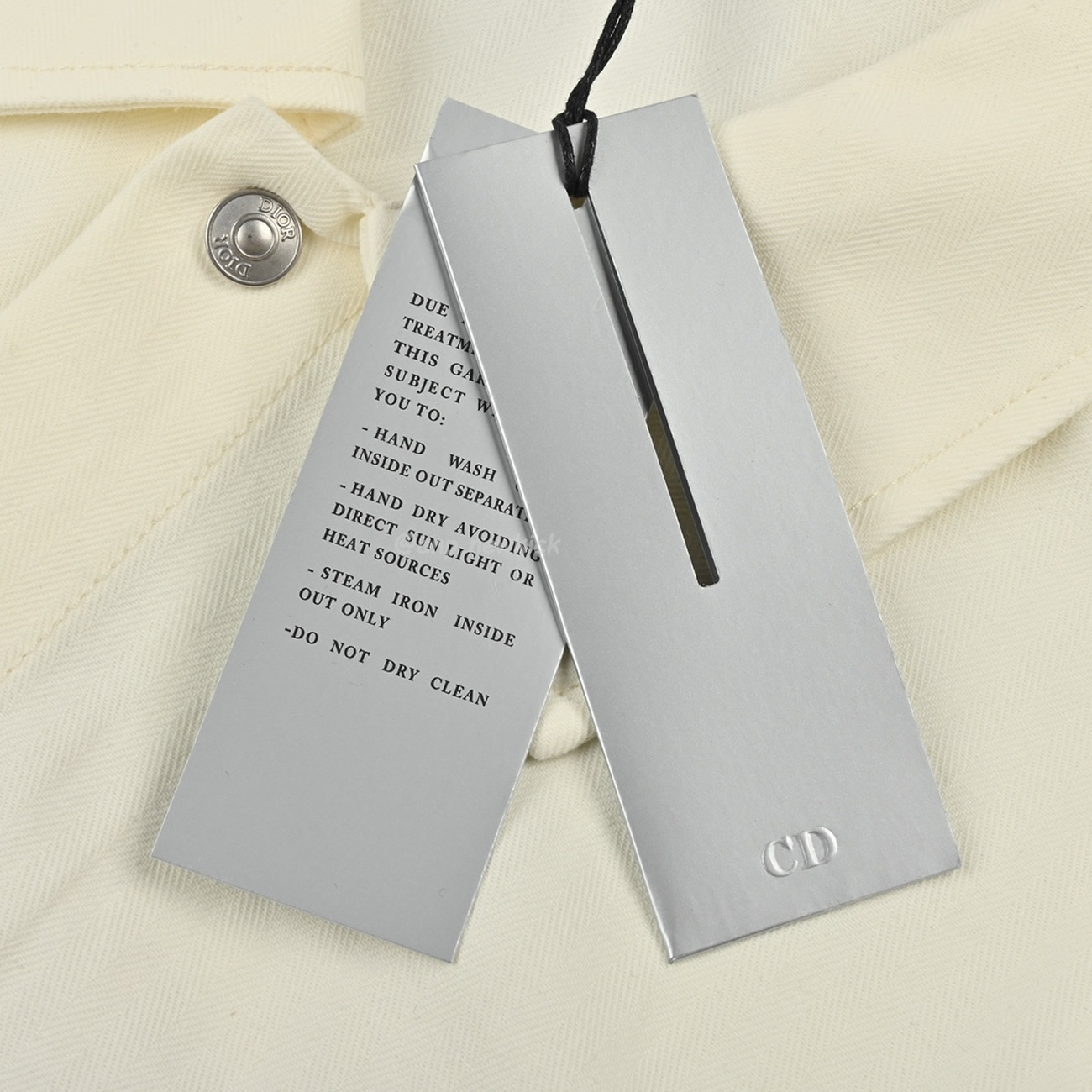 Dior 24ss Off White Cotton Denim Shirt (5) - www.newkick.org Dior 24ss Off White Cotton Denim Shirt (5) - www.newkick.org