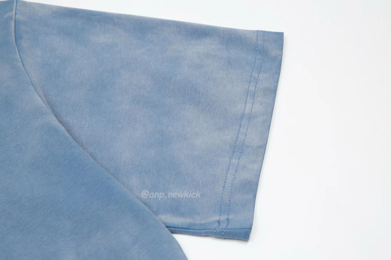 Balenciaga 24ss Letter Logo Printing Short Sleeve Retro T Shirt (7) - www.newkick.org