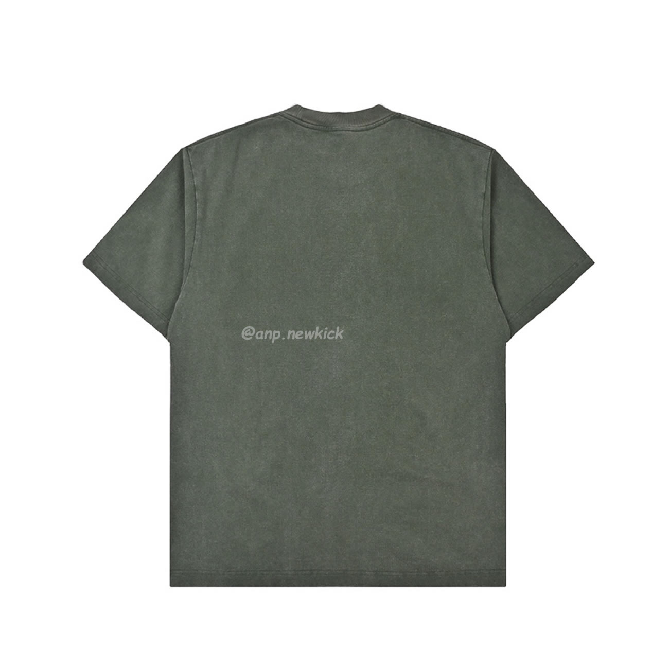 Balenciaga 24ss Graffiti Letter Stir Fried Snowflake Short Sleeved T Shirt (2) - www.newkick.org