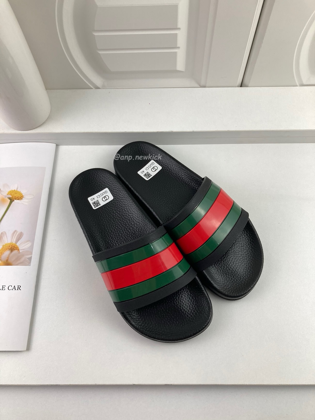 Gucci Rubber Slides Red Green 308234 Gib10 1098 (2) - www.newkick.org Gucci Rubber Slides Red Green 308234 Gib10 1098 (2) - www.newkick.org