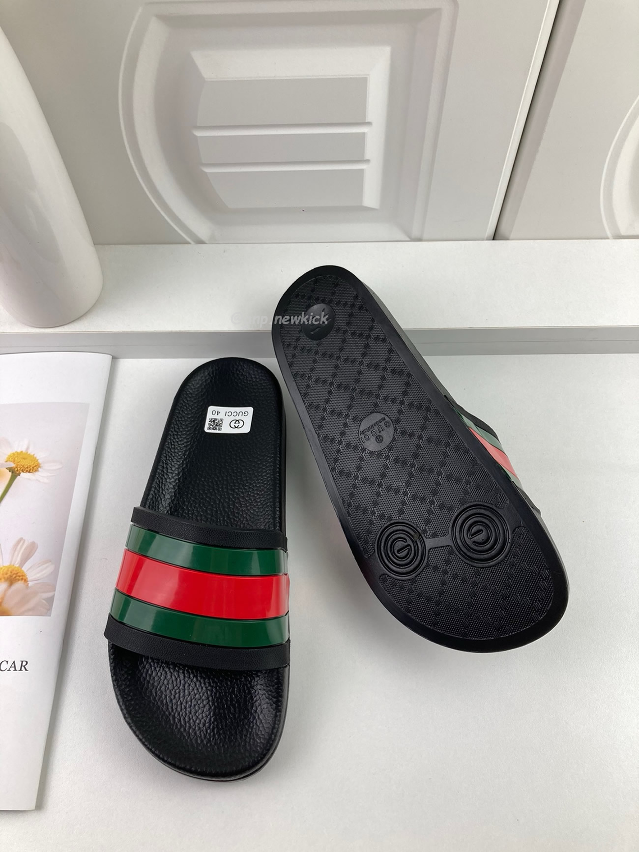 Gucci Rubber Slides Red Green 308234 Gib10 1098 (4) - www.newkick.org Gucci Rubber Slides Red Green 308234 Gib10 1098 (4) - www.newkick.org