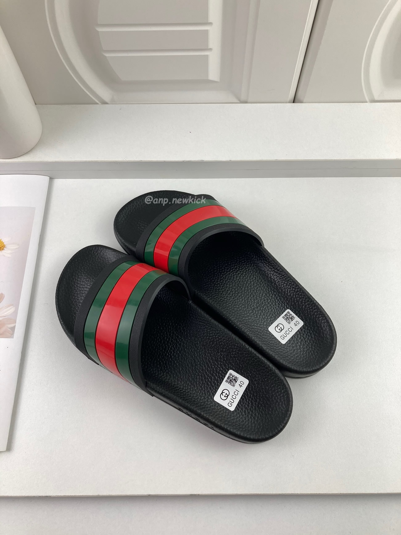Gucci Rubber Slides Red Green 308234 Gib10 1098 (5) - www.newkick.org Gucci Rubber Slides Red Green 308234 Gib10 1098 (5) - www.newkick.org