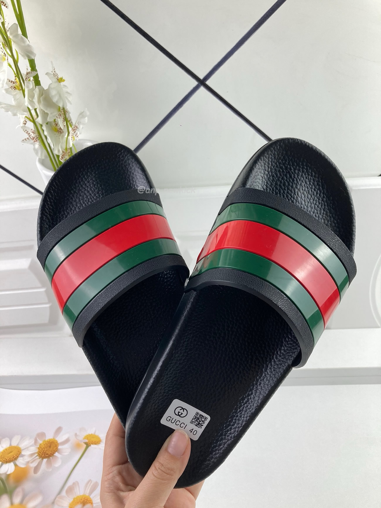 Gucci Rubber Slides Red Green 308234 Gib10 1098 (7) - www.newkick.org Gucci Rubber Slides Red Green 308234 Gib10 1098 (7) - www.newkick.org