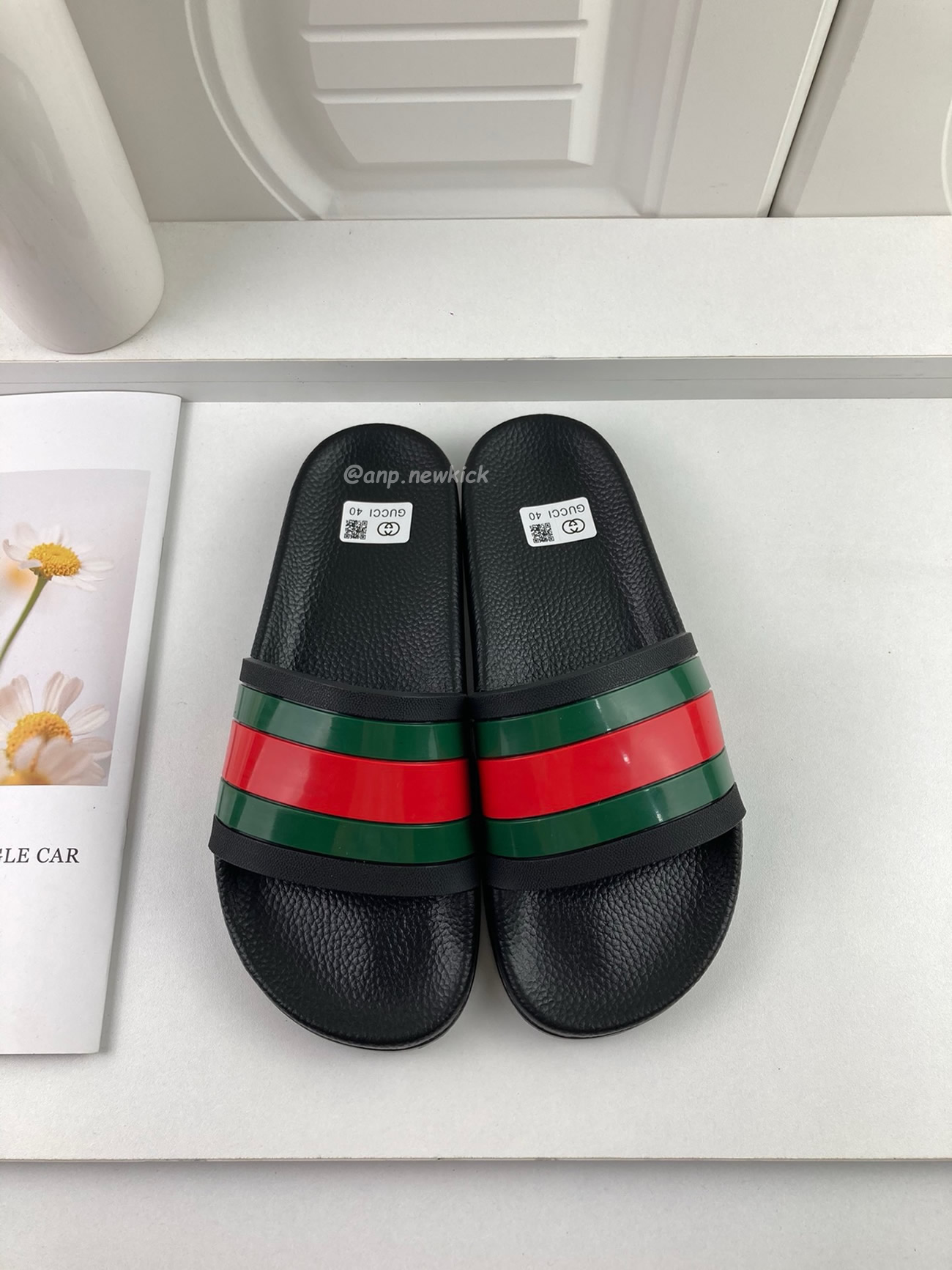 Gucci Rubber Slides Red Green 308234 Gib10 1098 (8) - www.newkick.org Gucci Rubber Slides Red Green 308234 Gib10 1098 (8) - www.newkick.org