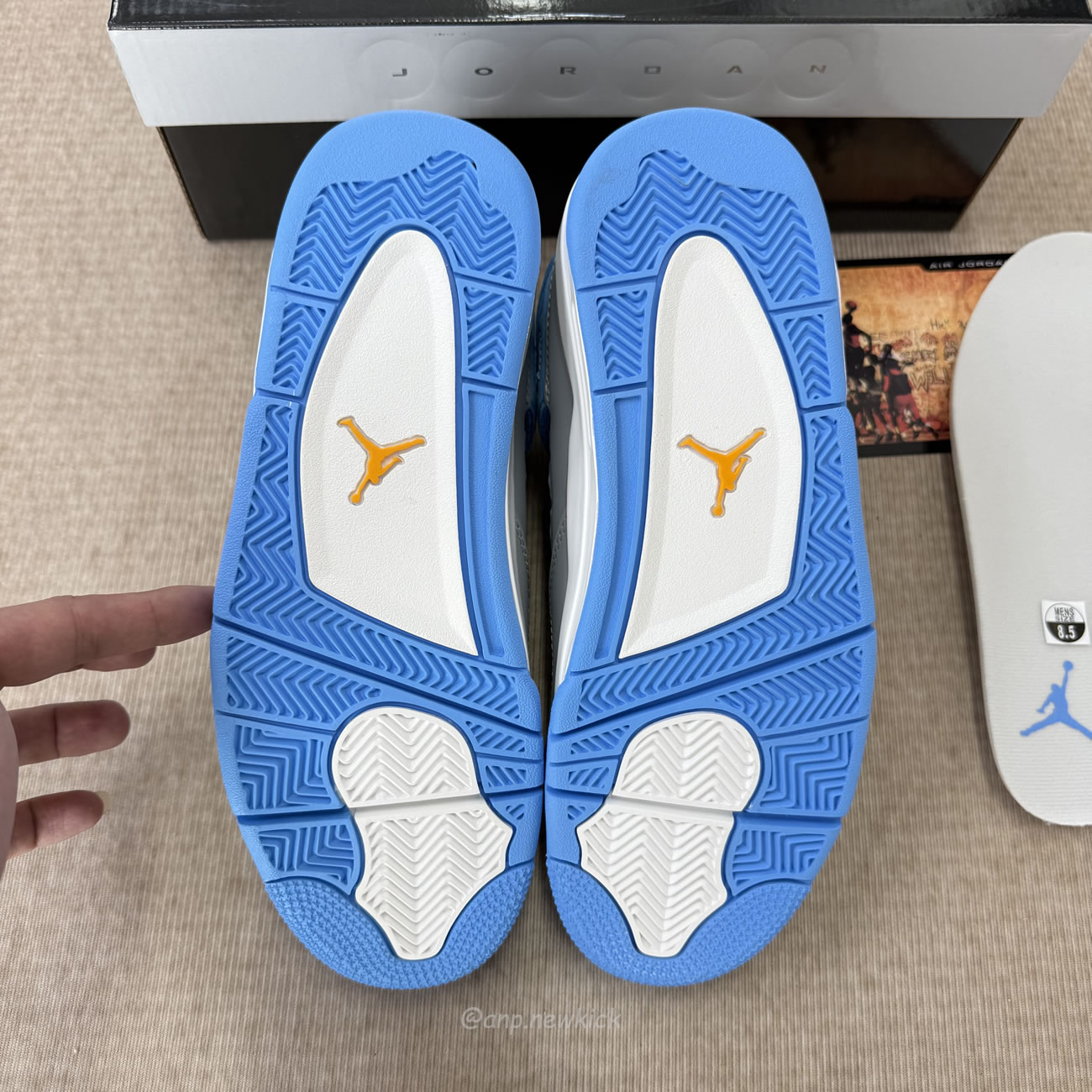 Air Jordan 4 Retro Mist Blue 314254 041 (11) - www.newkick.org