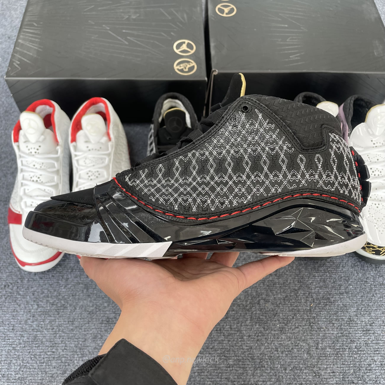 Air Jordan 23 Black Stealth White Varsity Red (14) - www.newkick.org