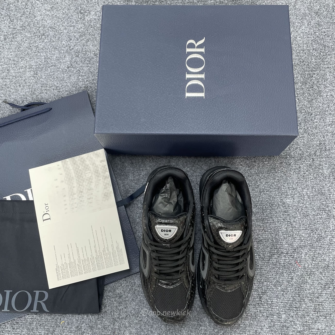 Dior X Stone Island B30 Year Of The Snake Sneaker 3sn279zah90041 (8) - www.newkick.org
