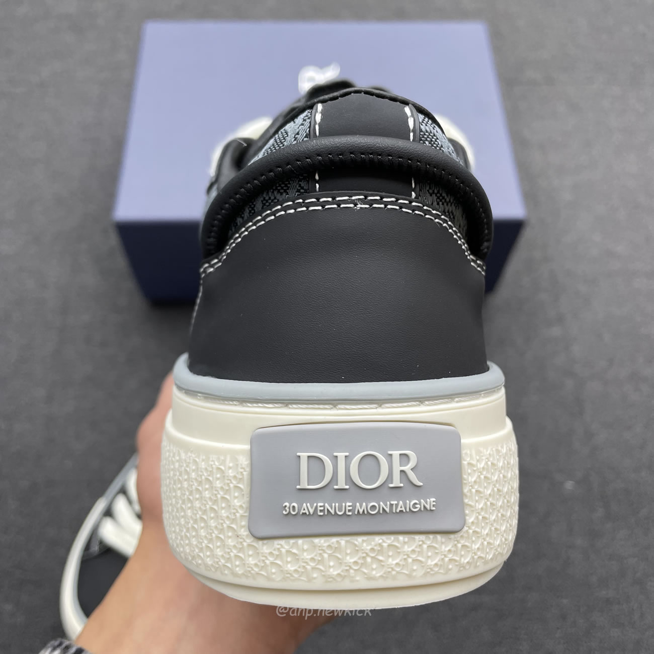 Dior B33 Sneaker Black Smooth Calfskin Oblique Jacquard 3sn303zwn55936 (4) - www.newkick.org Dior B33 Sneaker Black Smooth Calfskin Oblique Jacquard 3sn303zwn55936 (4) - www.newkick.org