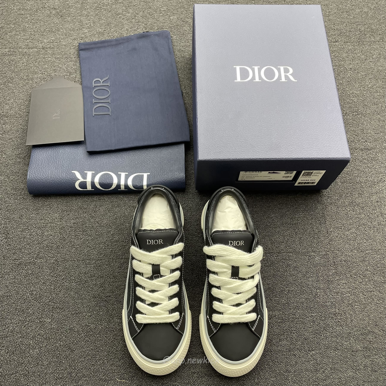 Dior B33 Sneaker Black Smooth Calfskin Oblique Jacquard 3sn303zwn55936 (7) - www.newkick.org Dior B33 Sneaker Black Smooth Calfskin Oblique Jacquard 3sn303zwn55936 (7) - www.newkick.org