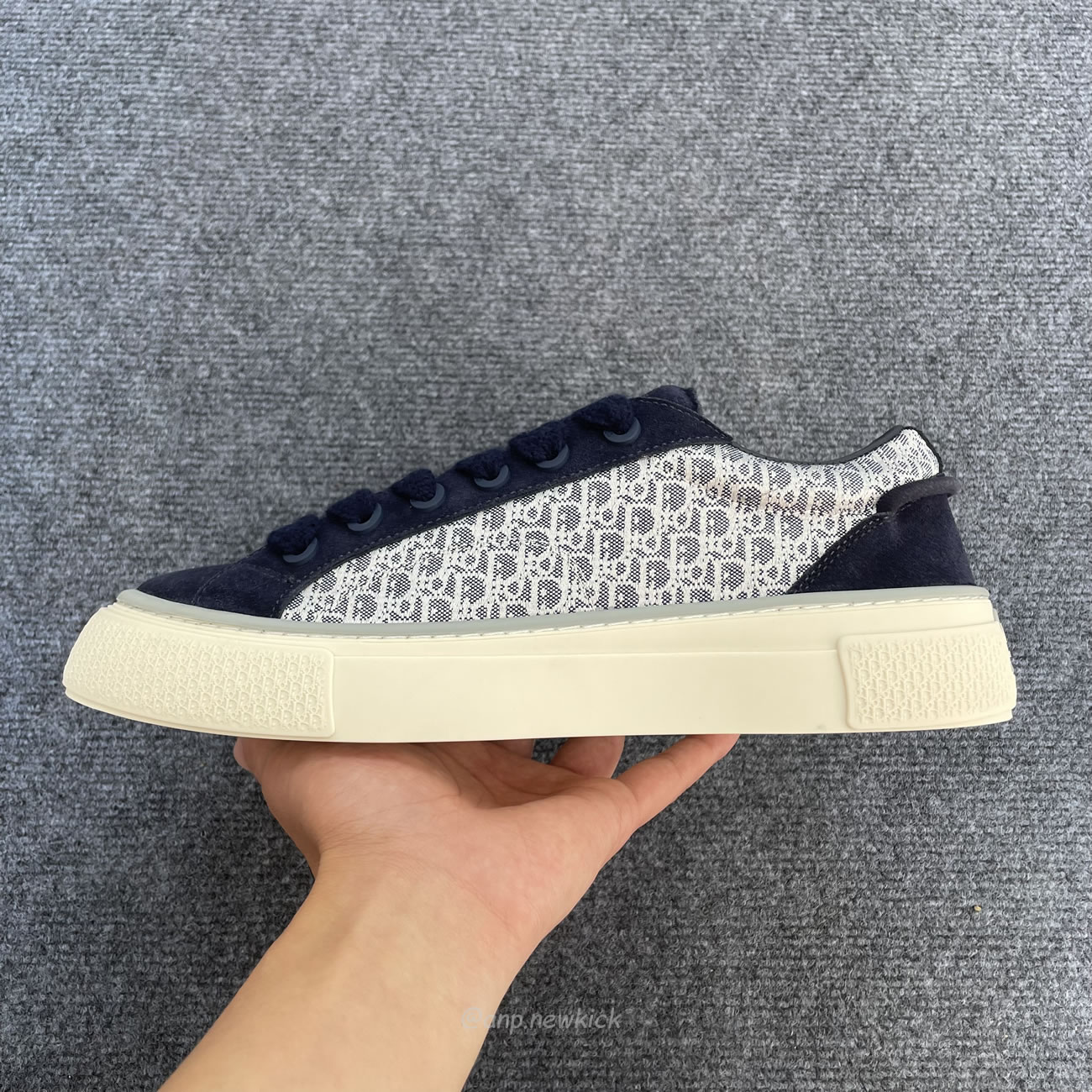 Dior B33 Sneaker Navy Blue Oblique Jacquard 3sn303zwn H559 (6) - www.newkick.org Dior B33 Sneaker Navy Blue Oblique Jacquard 3sn303zwn H559 (6) - www.newkick.org