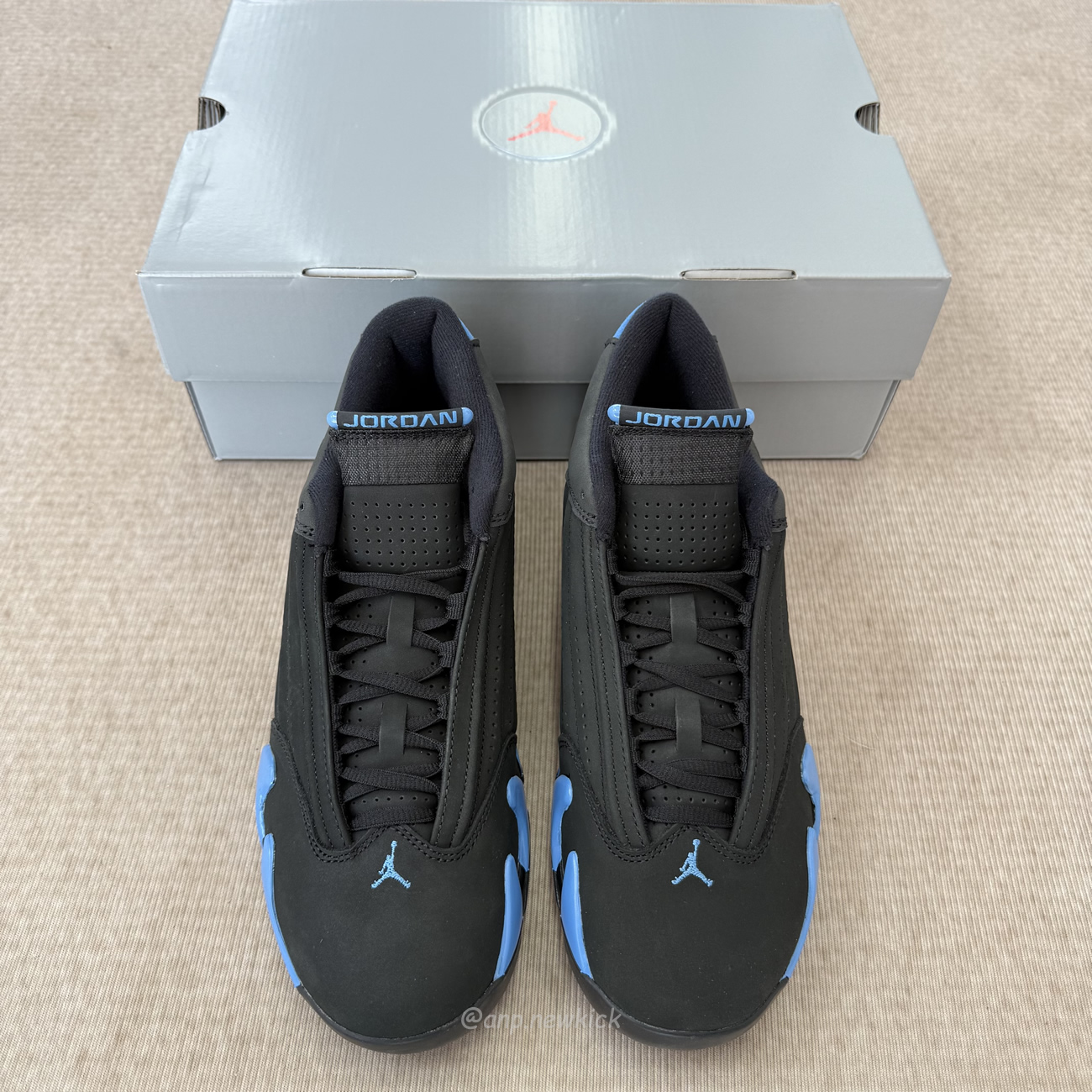 Air Jordan 14 Retro Black University Blue 487471 002 (2) - www.newkick.org