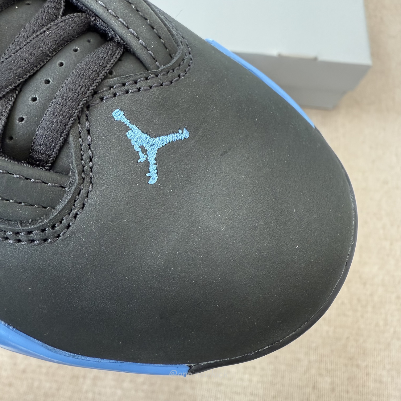 Air Jordan 14 Retro Black University Blue 487471 002 (6) - www.newkick.org