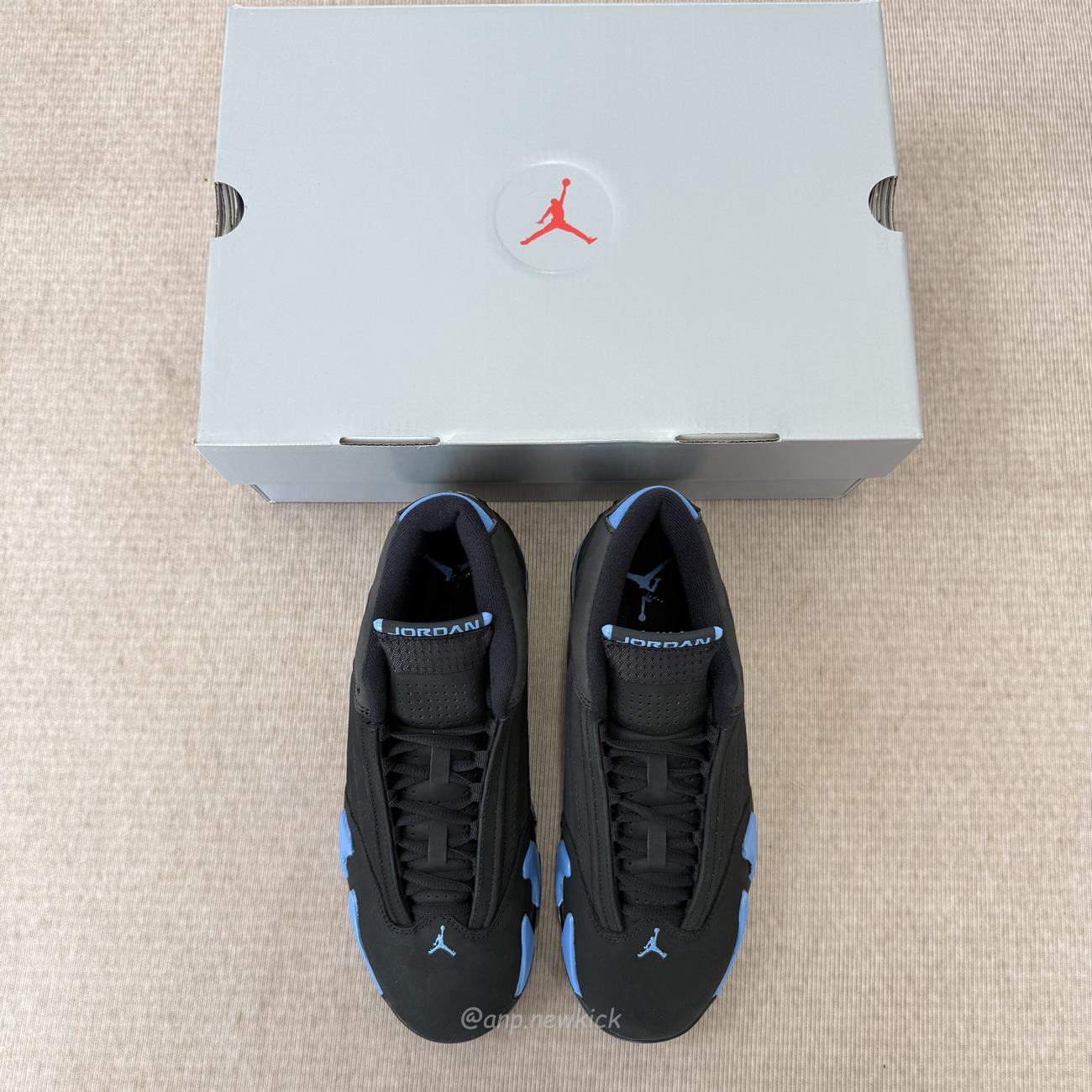 Air Jordan 14 Retro Black University Blue 487471 002 (8) - www.newkick.org