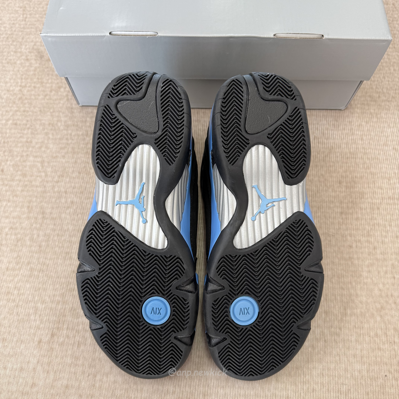 Air Jordan 14 Retro Black University Blue 487471 002 (9) - www.newkick.org