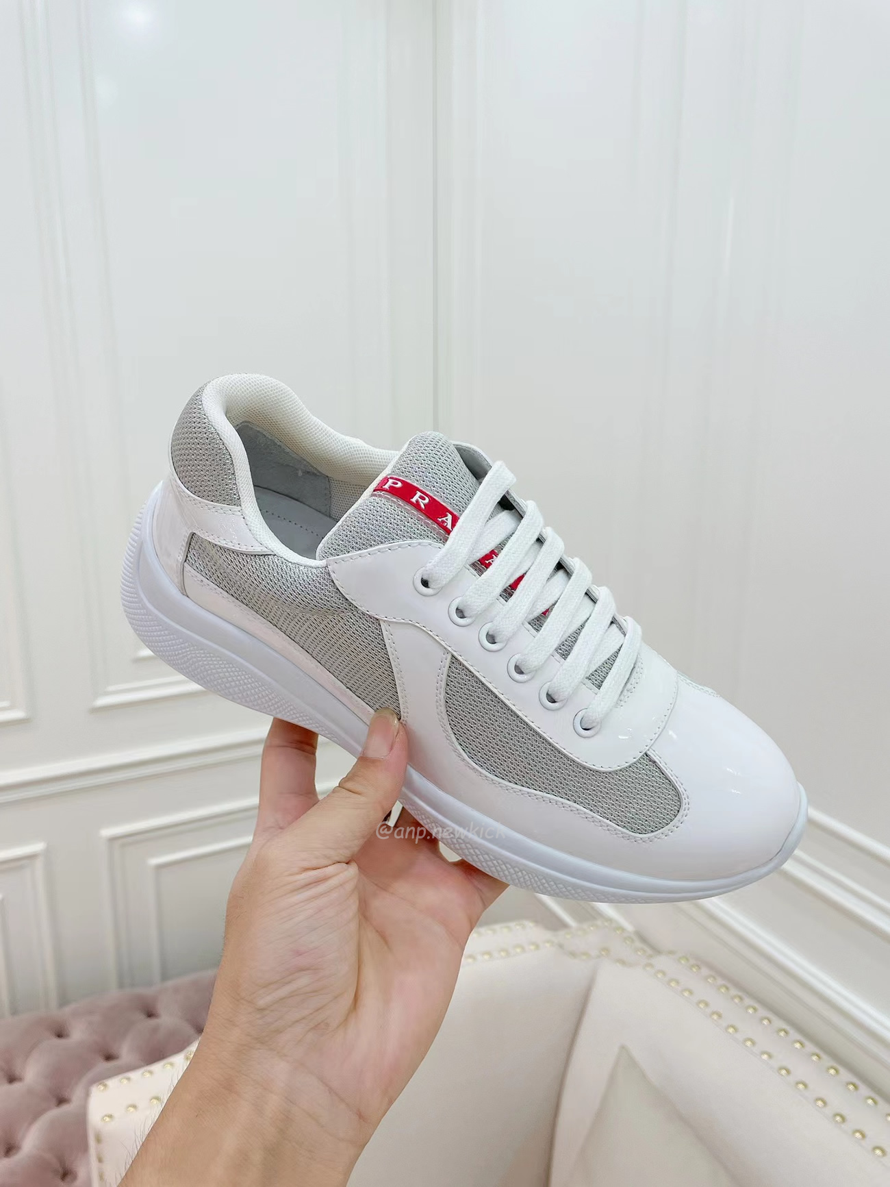 Prada Americas Cup White Silver 4e3400 Asz F0j36 (3) - www.newkick.org