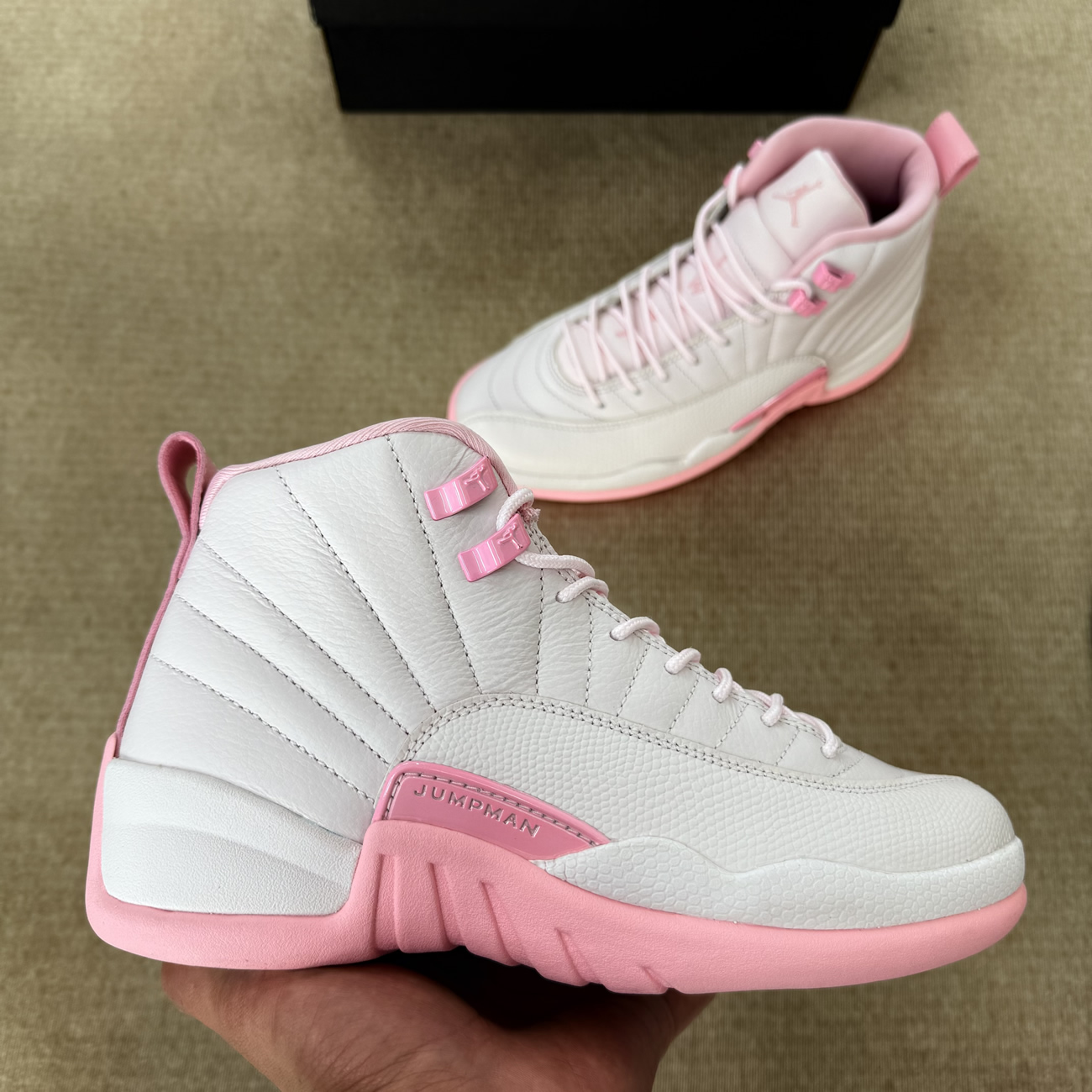 Air Jordan 12 Retro Pearl Pink 510816 600 (6) - www.newkick.org