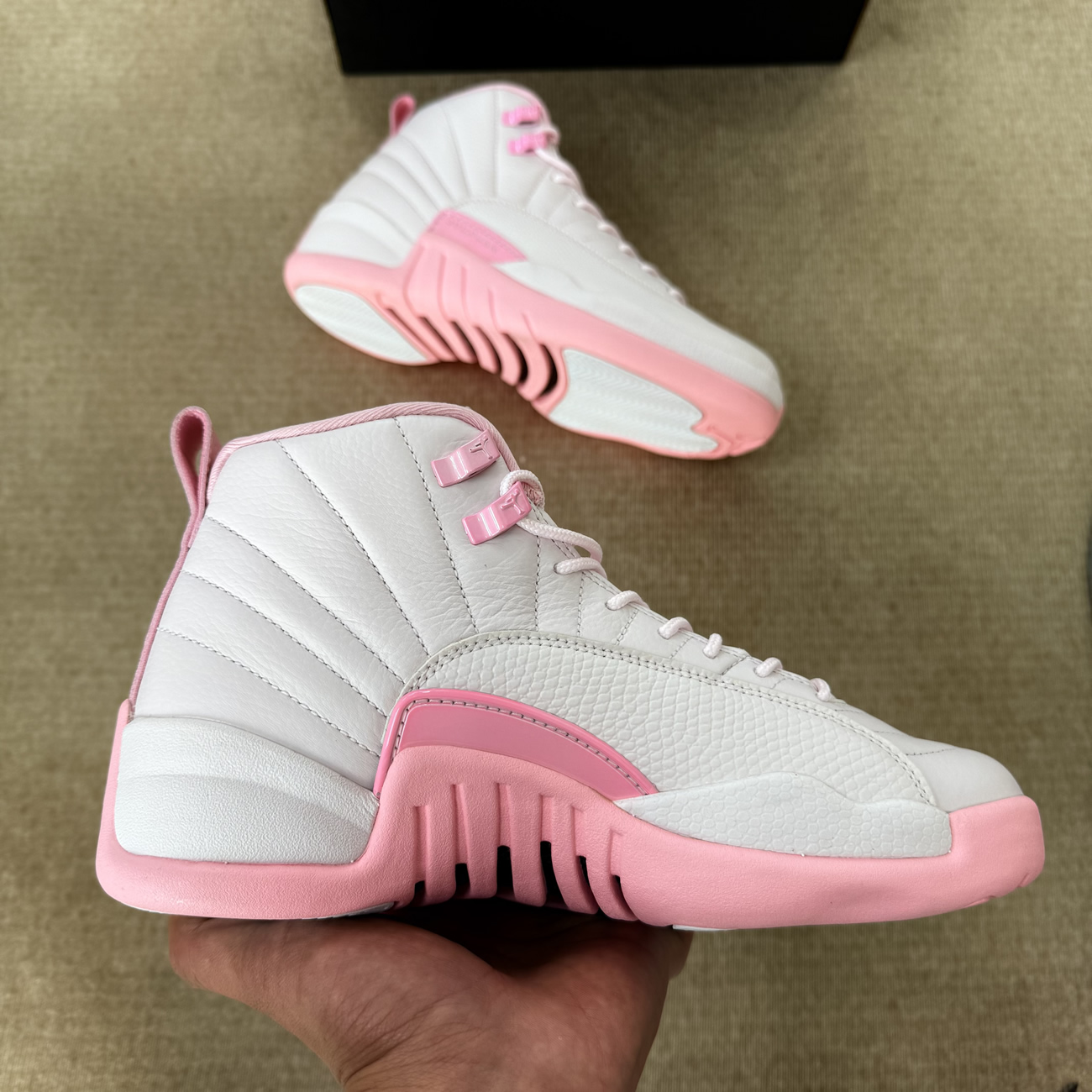 Air Jordan 12 Retro Pearl Pink 510816 600 (11) - www.newkick.org