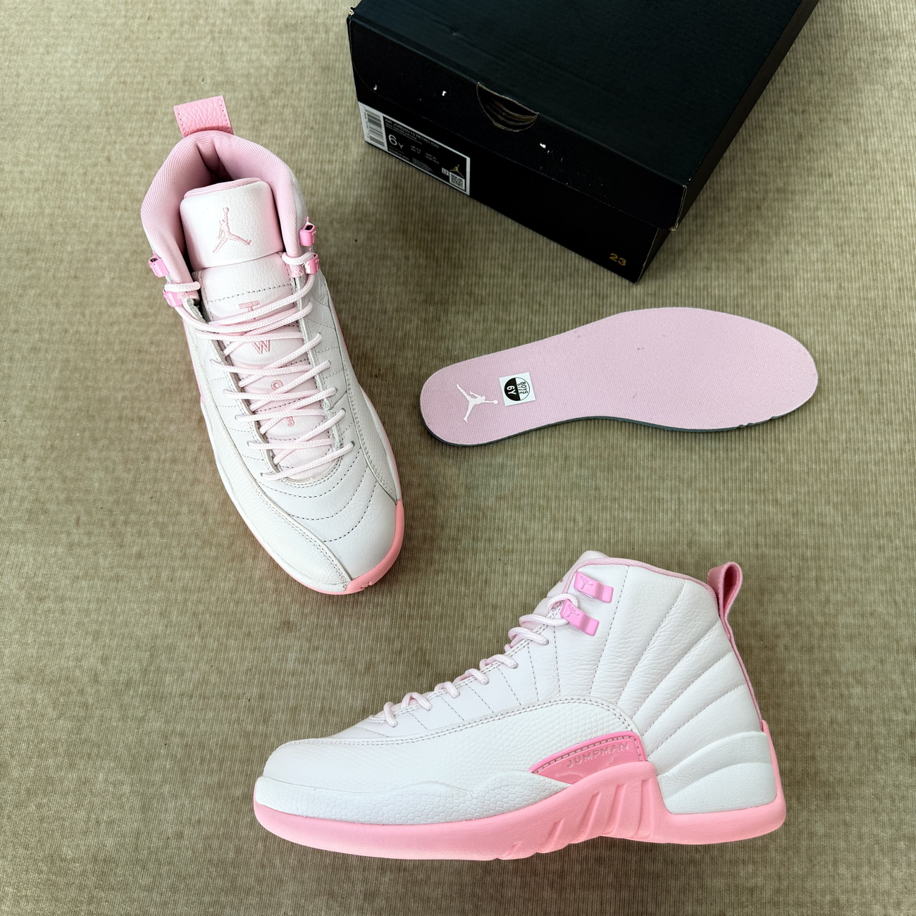 Air Jordan 12 Retro Pearl Pink 510816 600 (2) - www.newkick.org