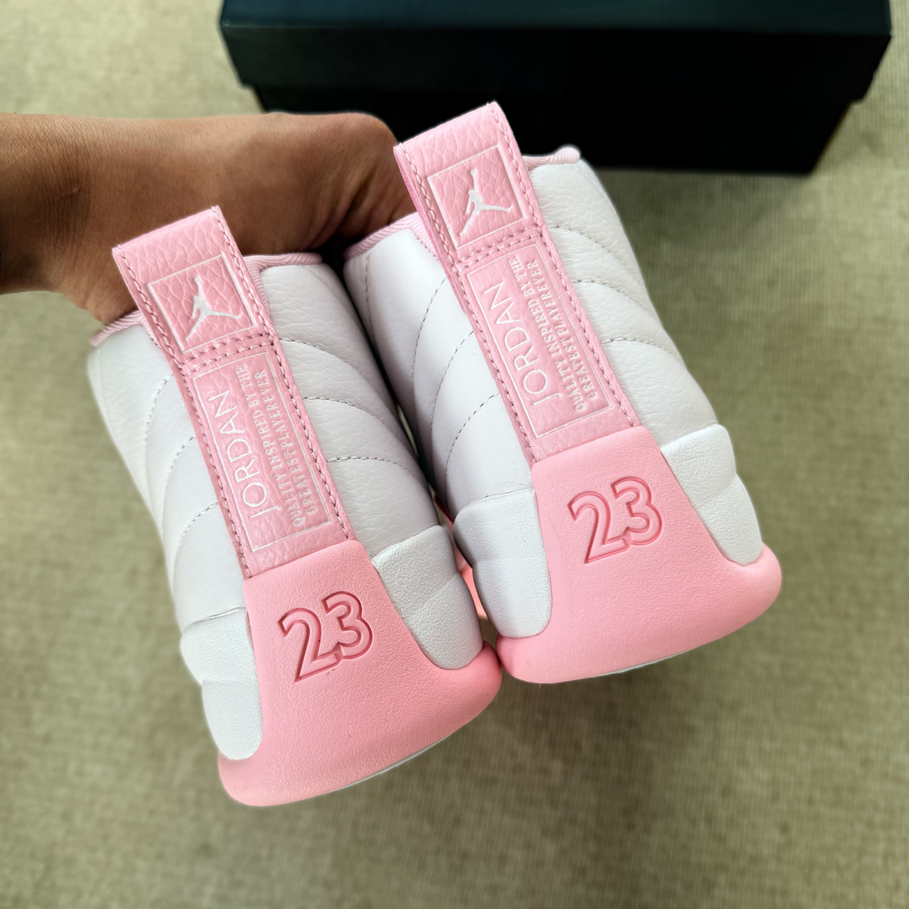 Air Jordan 12 Retro Pearl Pink 510816 600 (3) - www.newkick.org