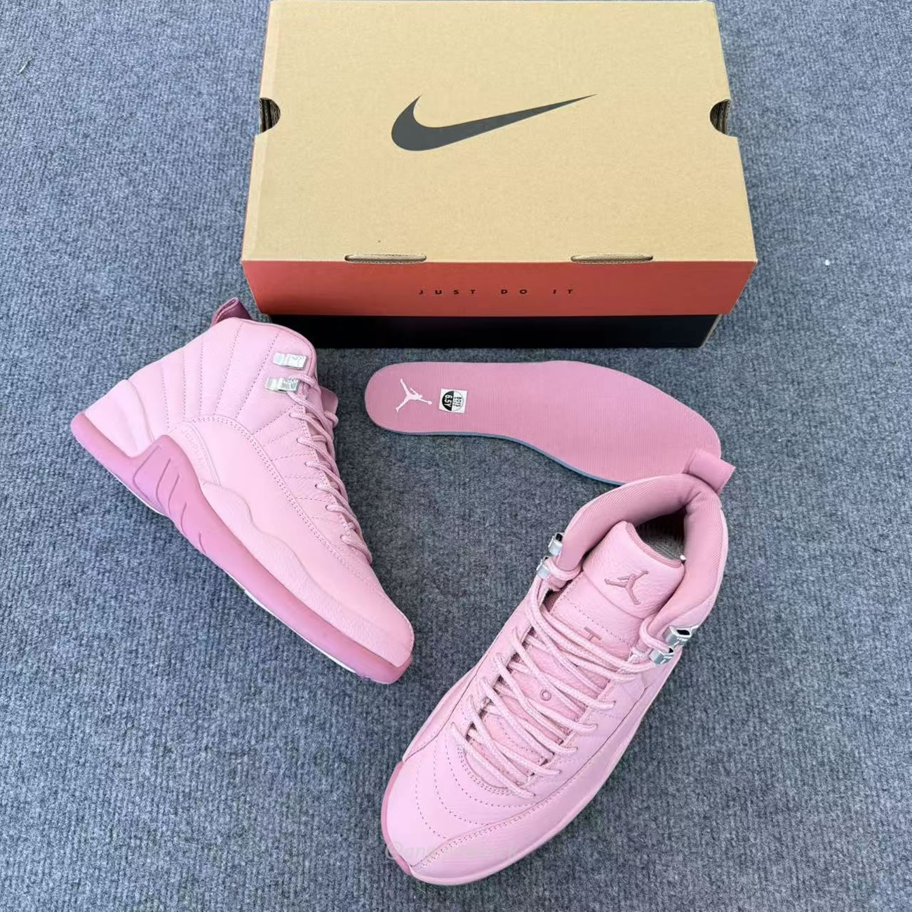 Air Jordan 12 Retropearl Pink Gs 510815 600 (10) - www.newkick.org