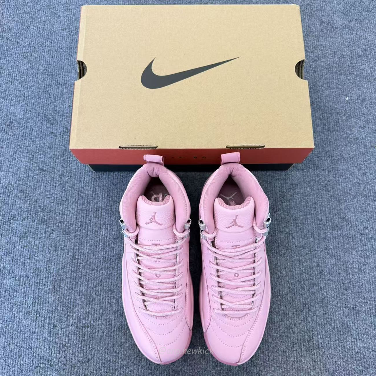 Air Jordan 12 Retropearl Pink Gs 510815 600 (11) - www.newkick.org