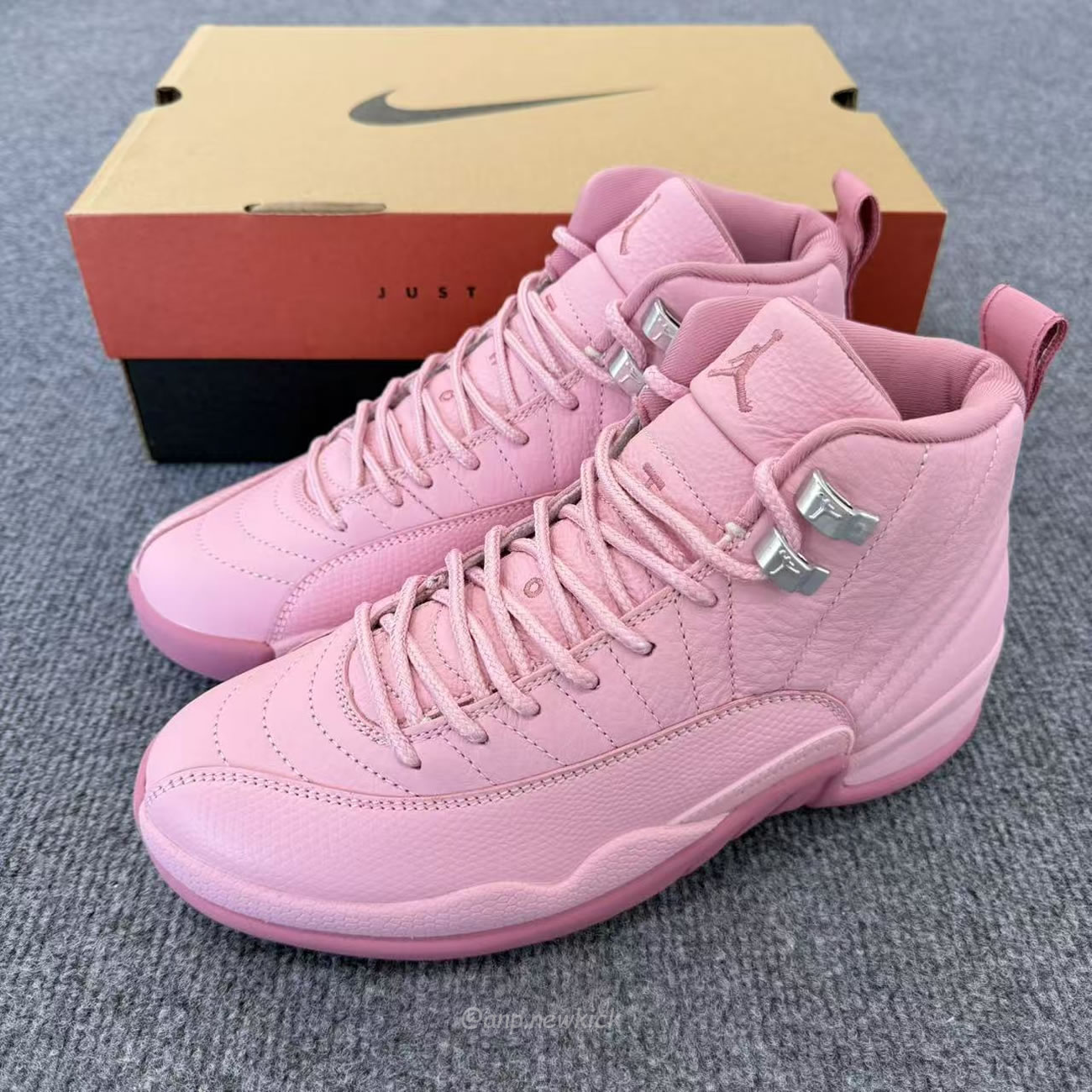 Air Jordan 12 Retropearl Pink Gs 510815 600 (4) - www.newkick.org