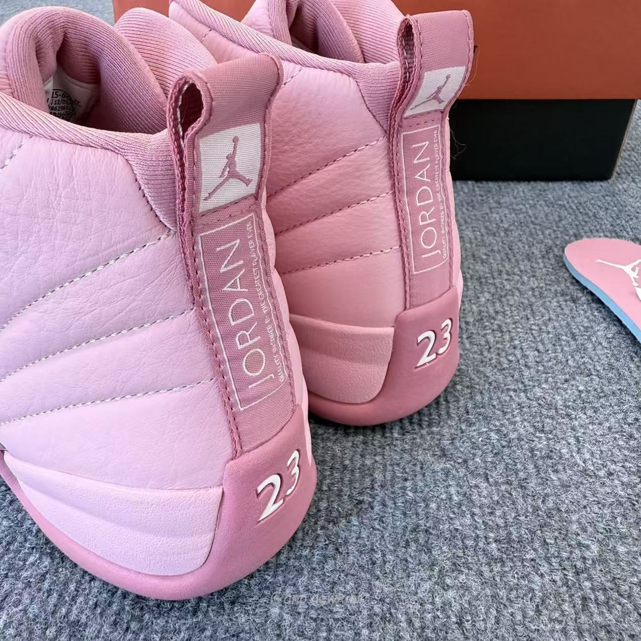 Air Jordan 12 Retropearl Pink Gs 510815 600 (5) - www.newkick.org