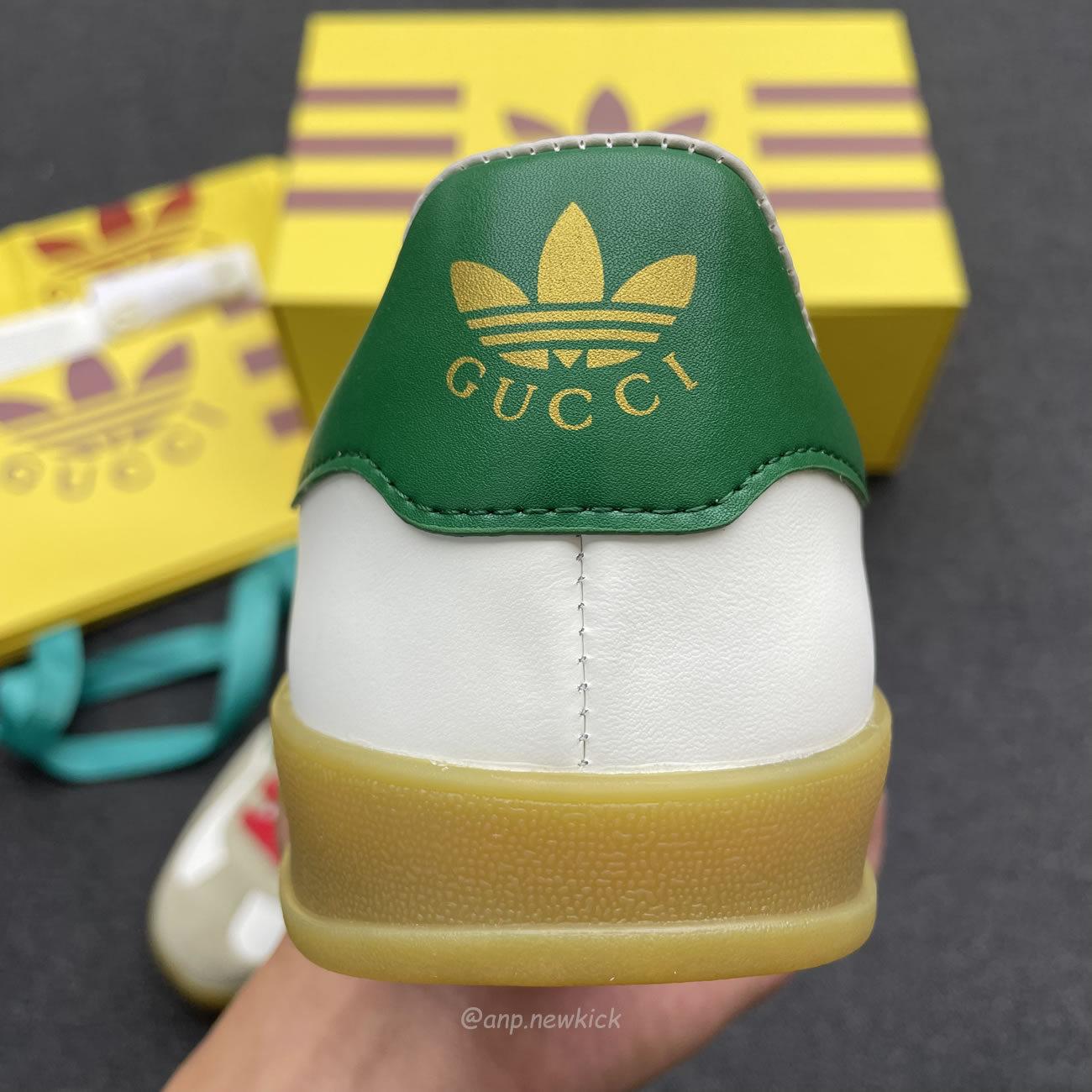 Adidas X Gucci Gazelle White Green Red 726487 Aaa43 9547 (13) - www.newkick.org Adidas X Gucci Gazelle White Green Red 726487 Aaa43 9547 (13) - www.newkick.org