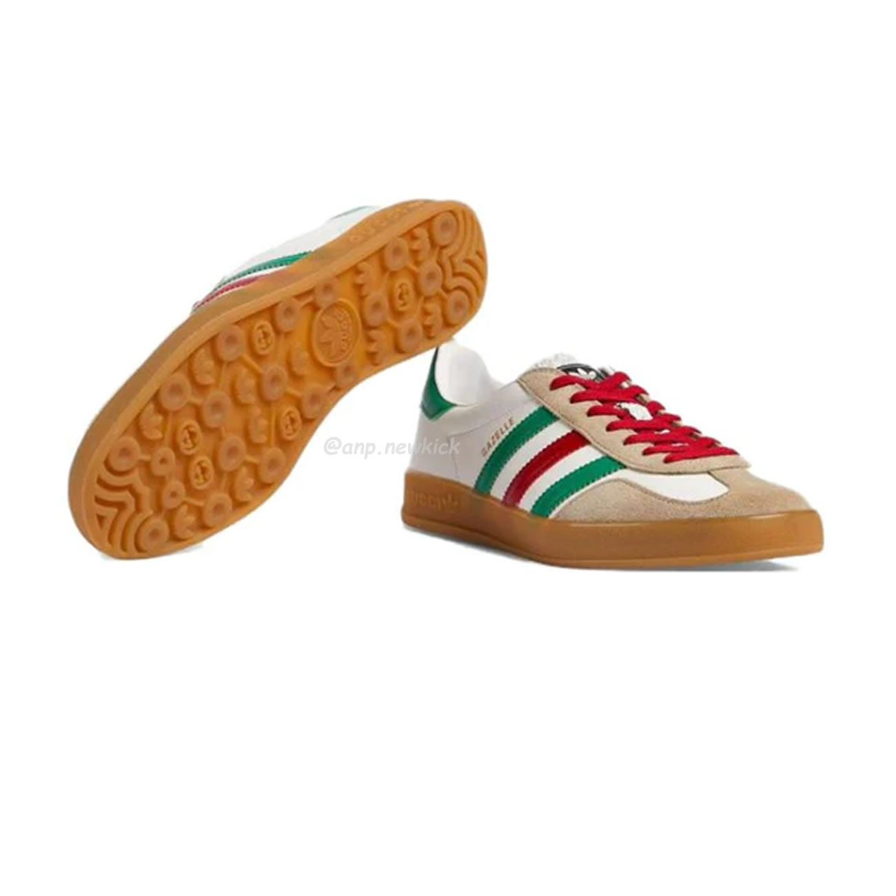 Adidas X Gucci Gazelle White Green Red 726487 Aaa43 9547 (14) - www.newkick.org Adidas X Gucci Gazelle White Green Red 726487 Aaa43 9547 (14) - www.newkick.org
