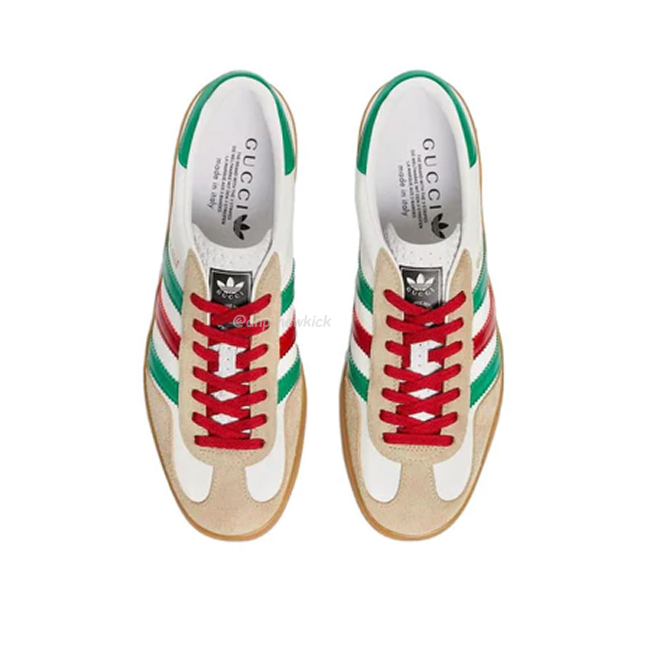 Adidas X Gucci Gazelle White Green Red 726487 Aaa43 9547 (2) - www.newkick.org Adidas X Gucci Gazelle White Green Red 726487 Aaa43 9547 (2) - www.newkick.org
