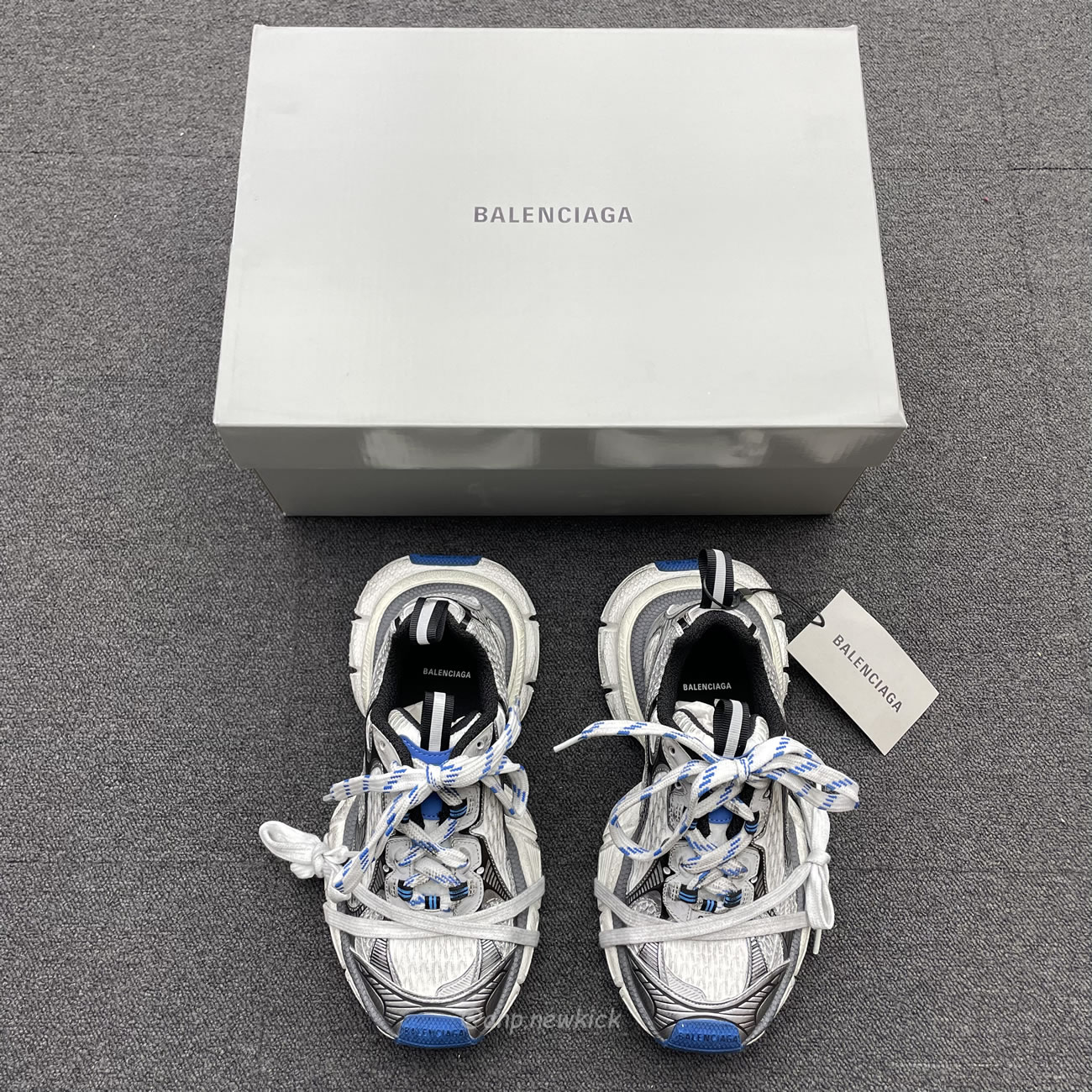 Balenciaga 3xl Trainer Grey White Blue 734731 W3xl7 1214 (11) - www.newkick.org Balenciaga 3xl Trainer Grey White Blue 734731 W3xl7 1214 (11) - www.newkick.org