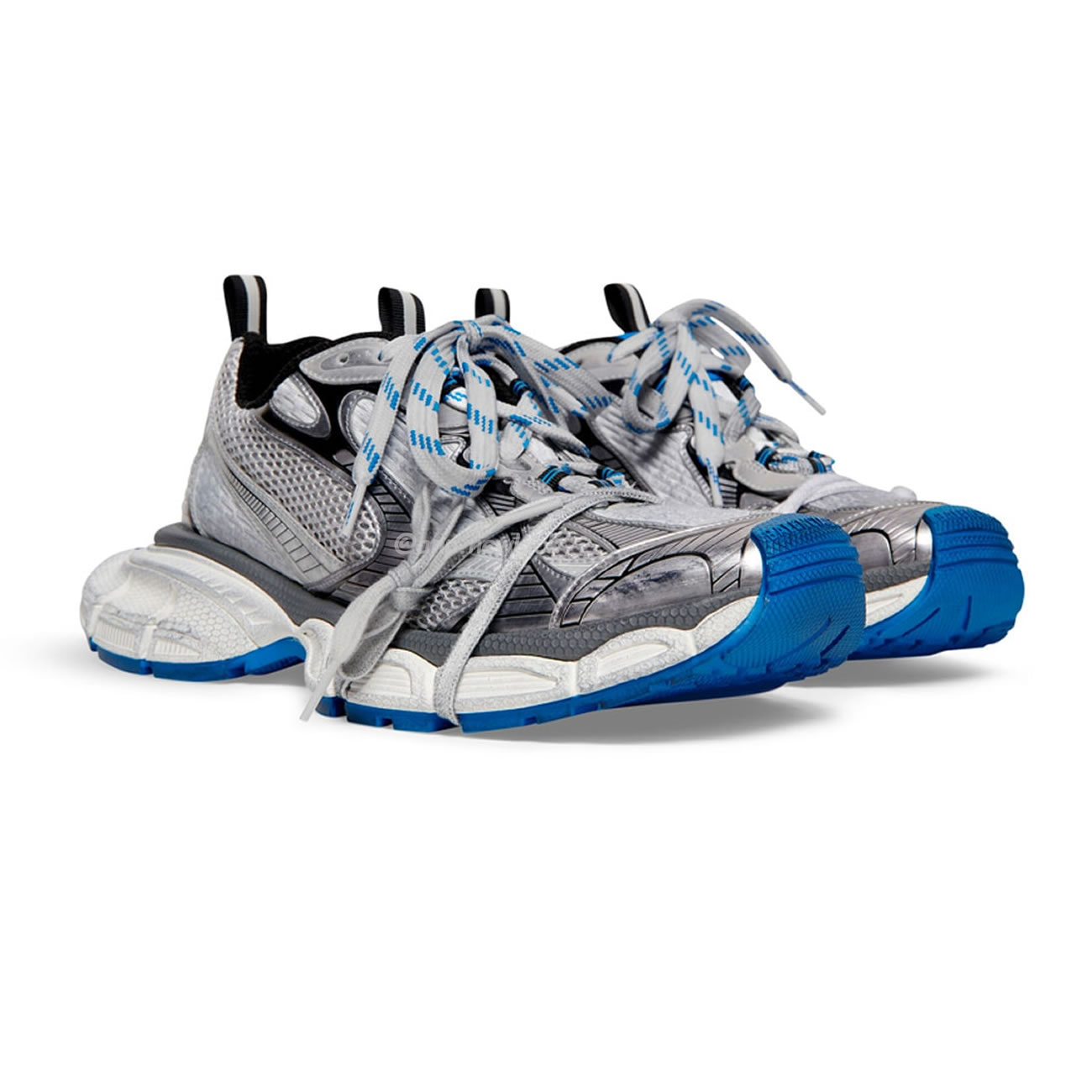 Balenciaga 3xl Trainer Grey White Blue 734731 W3xl7 1214 (12) - www.newkick.org Balenciaga 3xl Trainer Grey White Blue 734731 W3xl7 1214 (12) - www.newkick.org