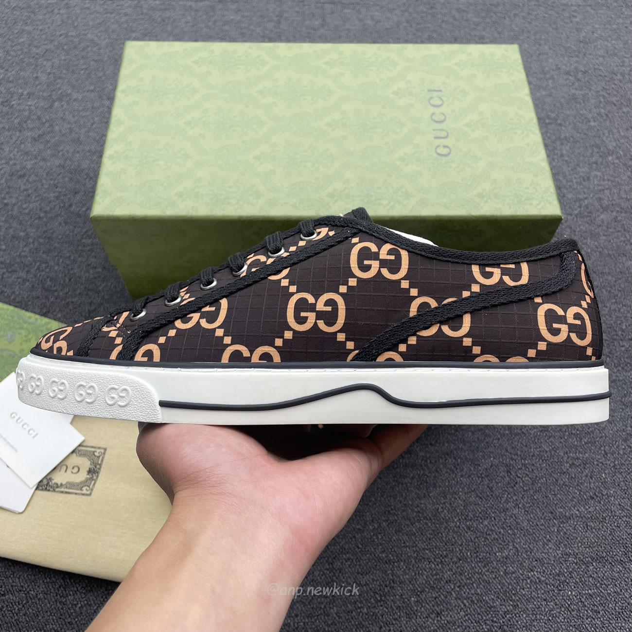 Gucci Ripstop Tennis Brown 771461 Factd 8644 (4) - www.newkick.org Gucci Ripstop Tennis Brown 771461 Factd 8644 (4) - www.newkick.org