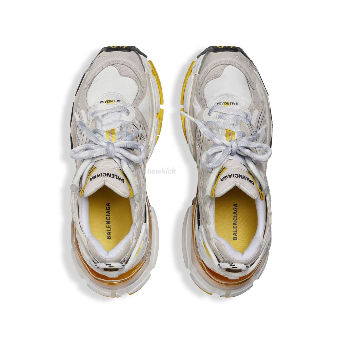 Balenciaga Runner Nylon Grey White Yellow Womens 772774 W3rny 9170 (2) - www.newkick.org Balenciaga Runner Nylon Grey White Yellow Womens 772774 W3rny 9170 (2) - www.newkick.org